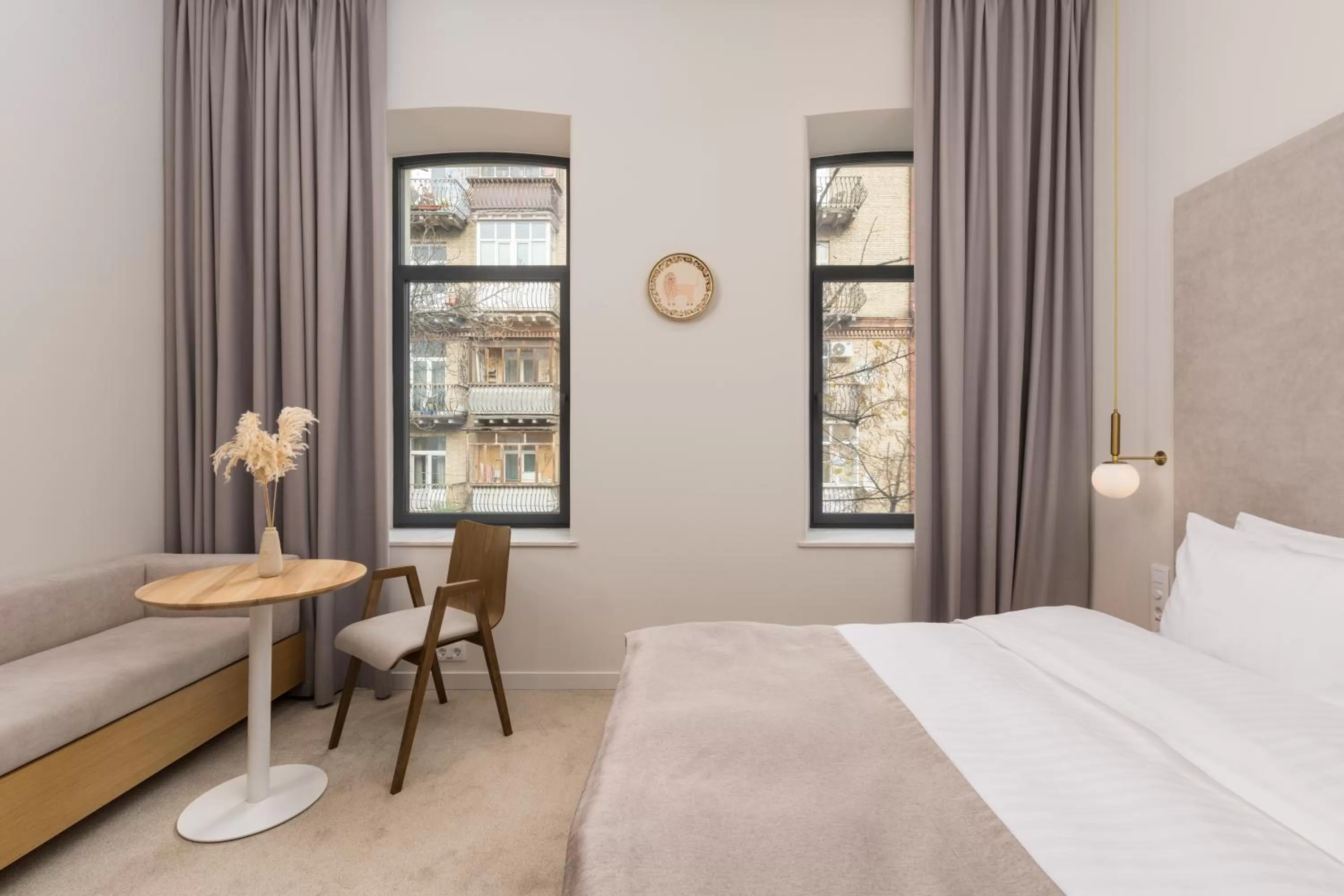 Bed in Sophia Hotel Kyiv