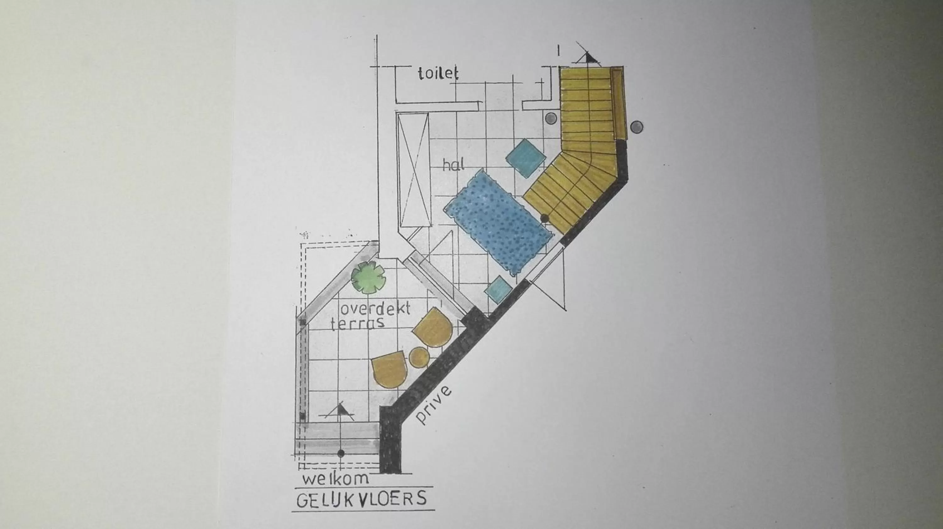 Floor plan in BC bed en comfort