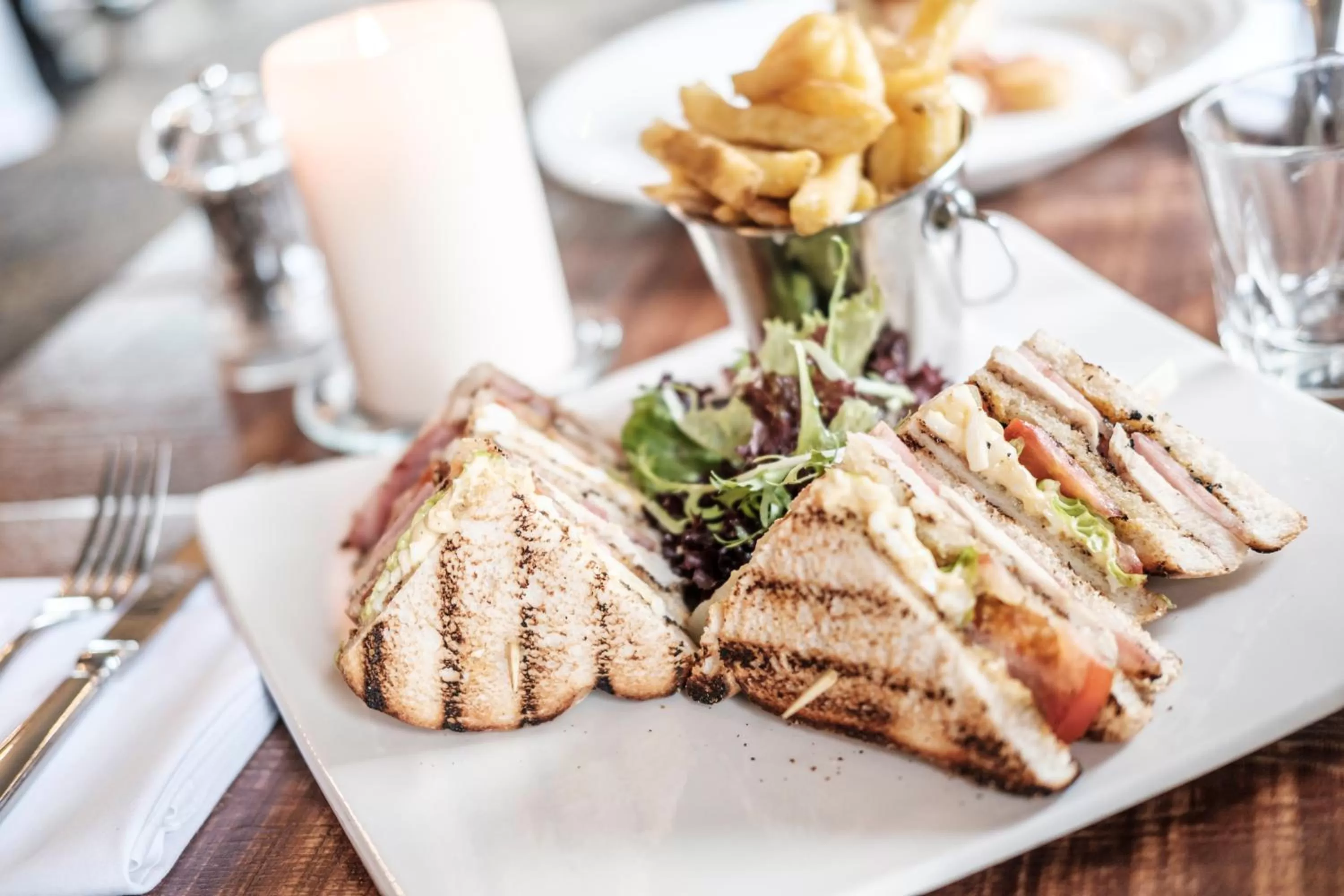 Food close-up in The Princess Royal