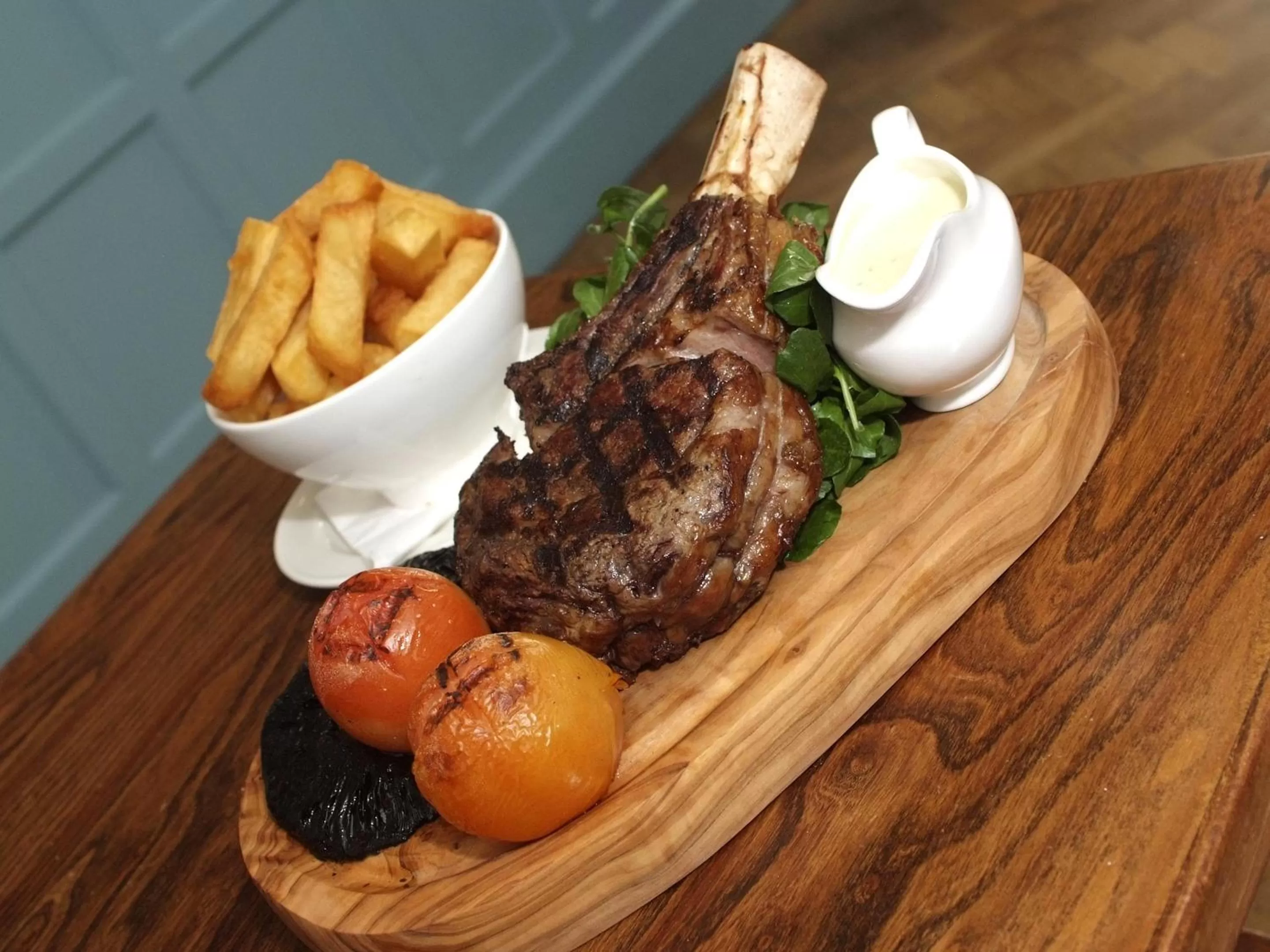 Food close-up in The Bear Hotel