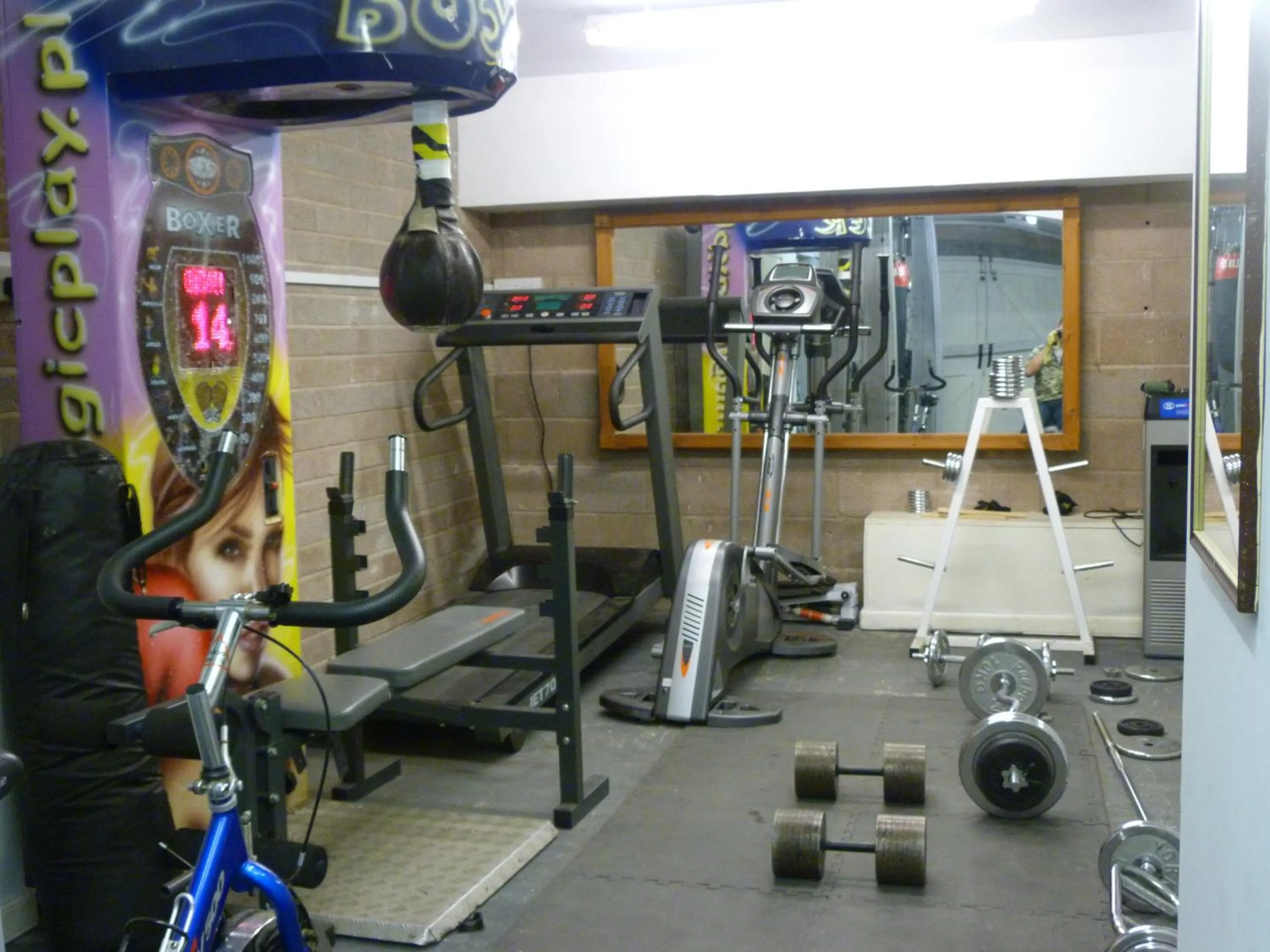 Fitness centre/facilities in Bailey Ground Hotel