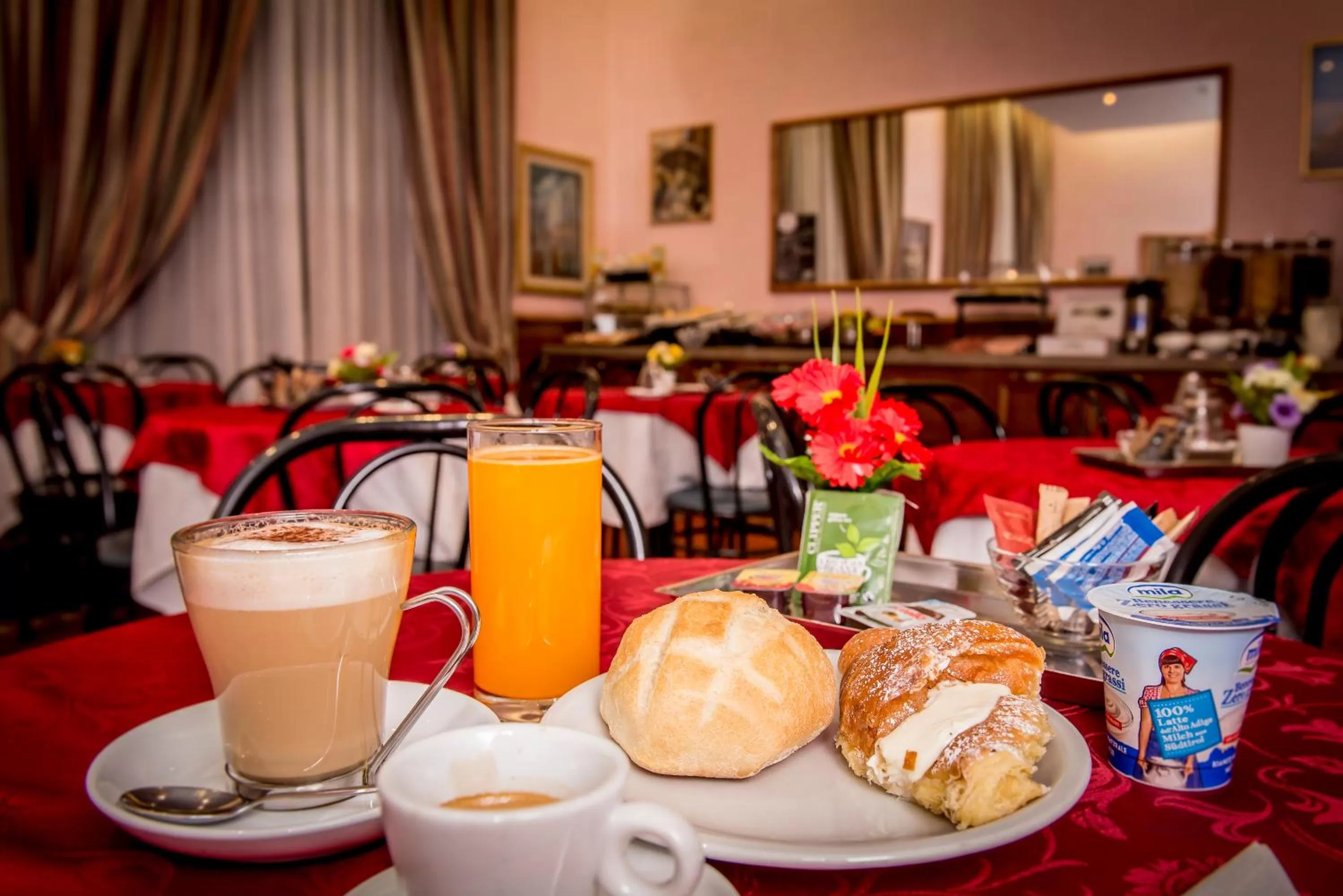 Food close-up in Hotel Emmaus