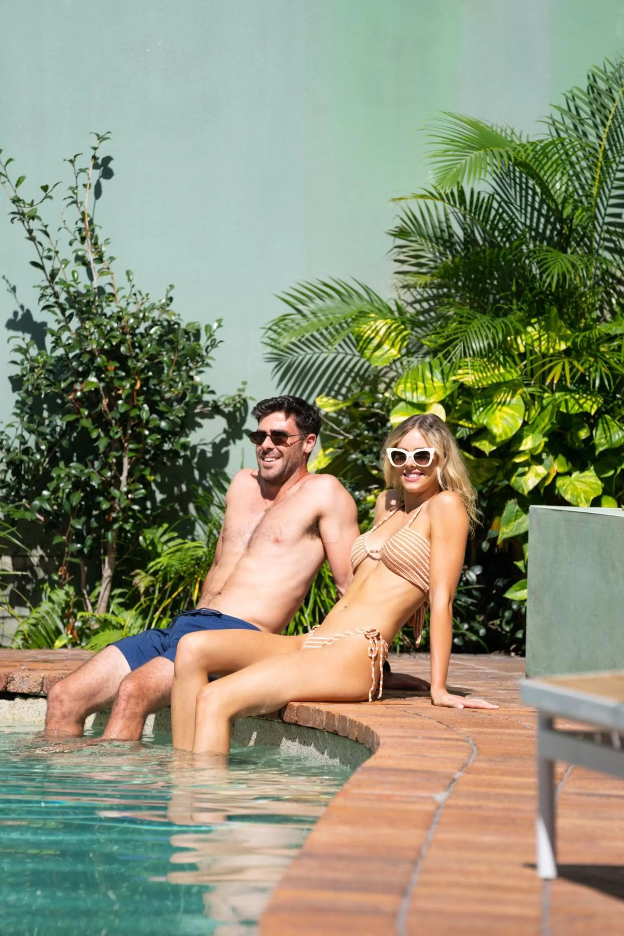 Pool view in The Island Gold Coast