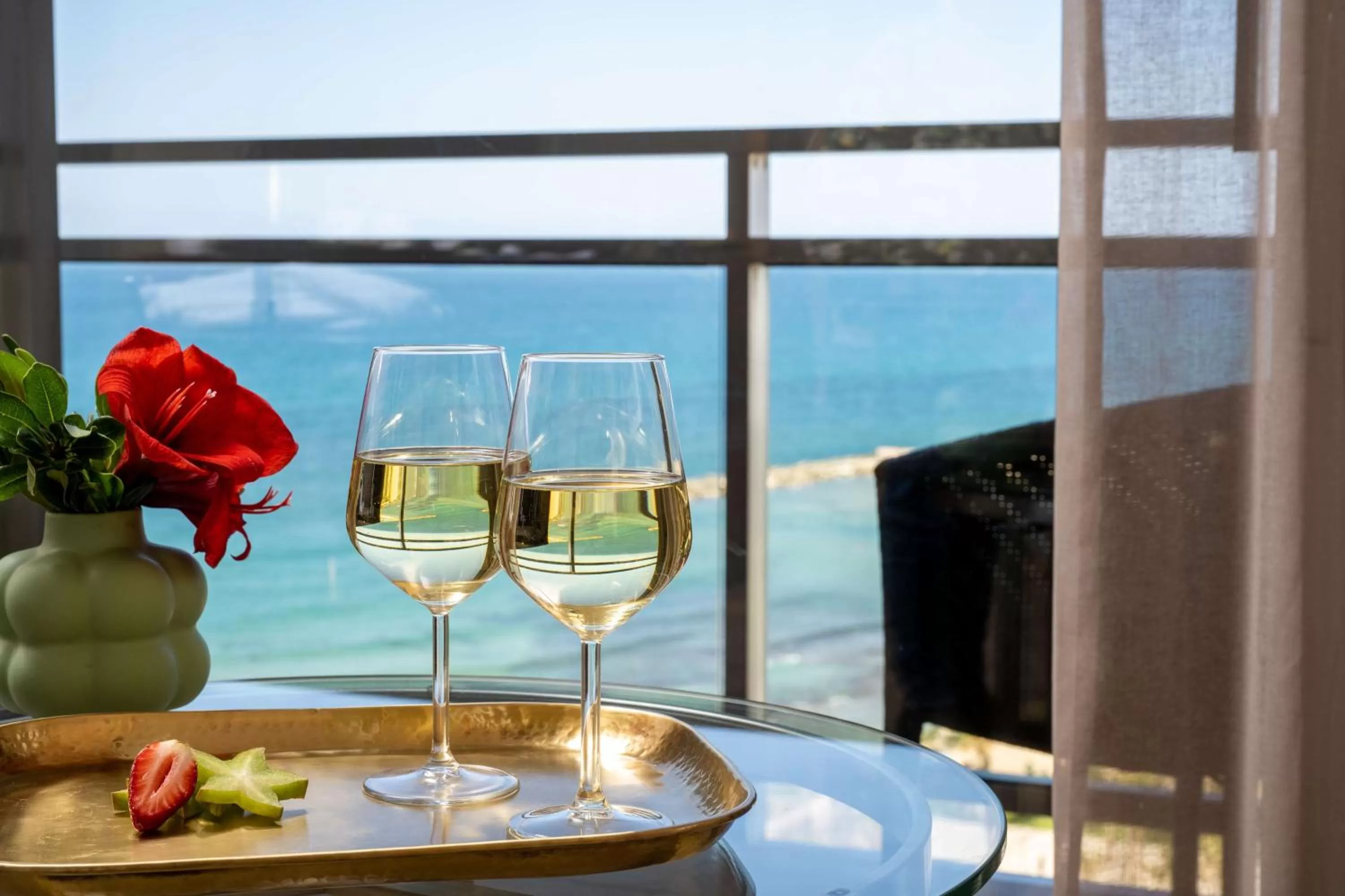 Living room in Hilton Tel Aviv Hotel