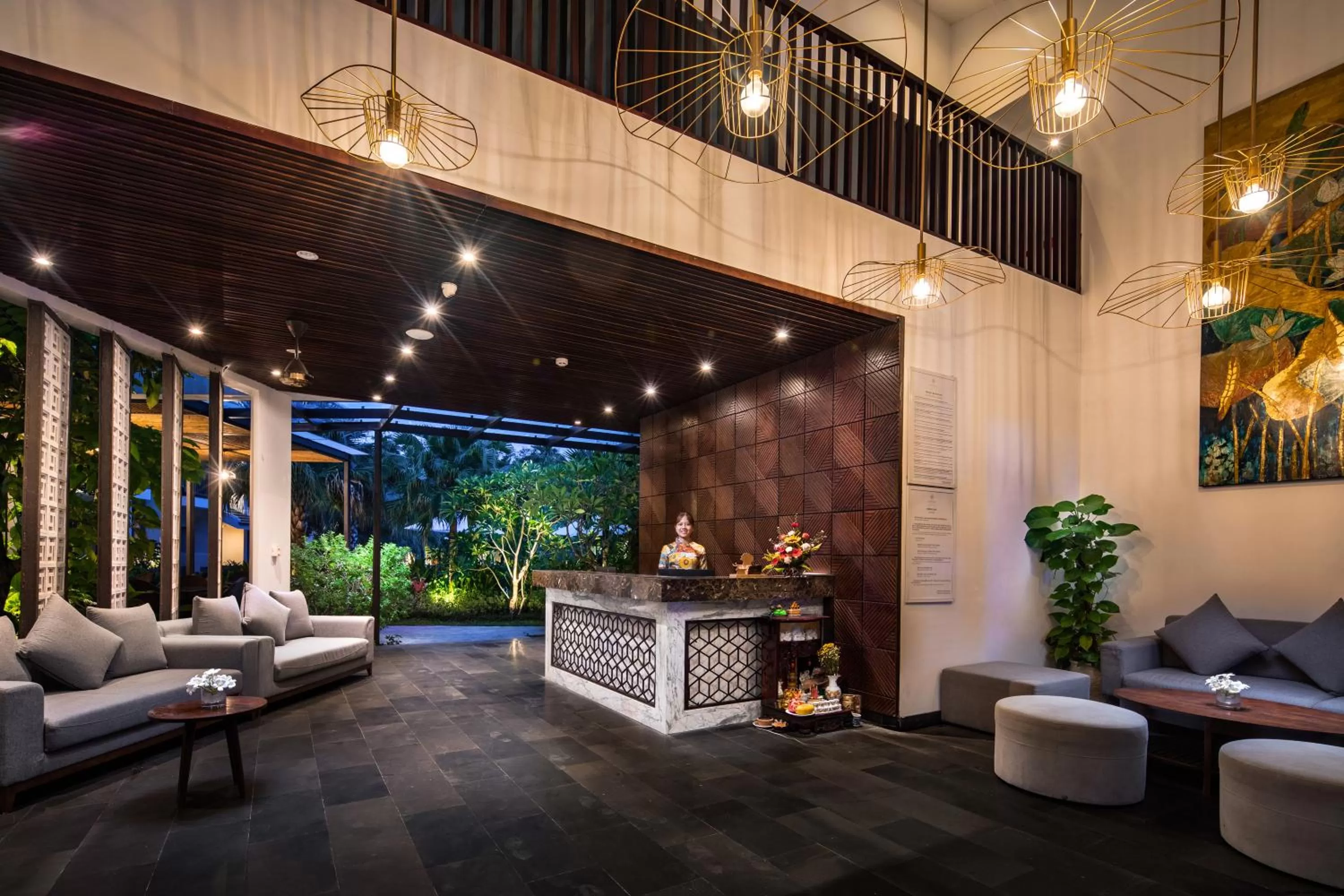 Lobby or reception in SENVILA Boutique Resort & Spa