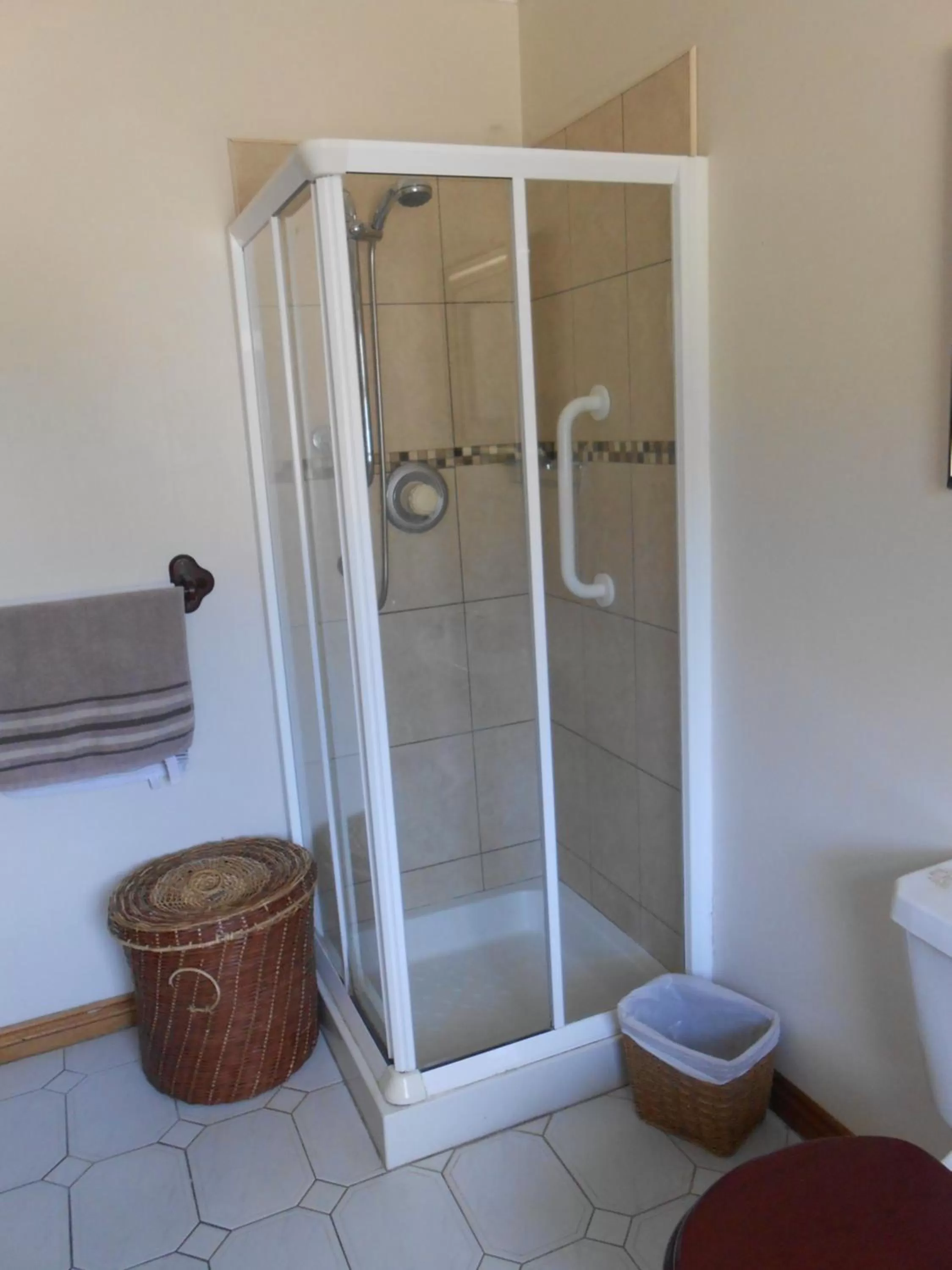 Shower in Birchdale House B&B