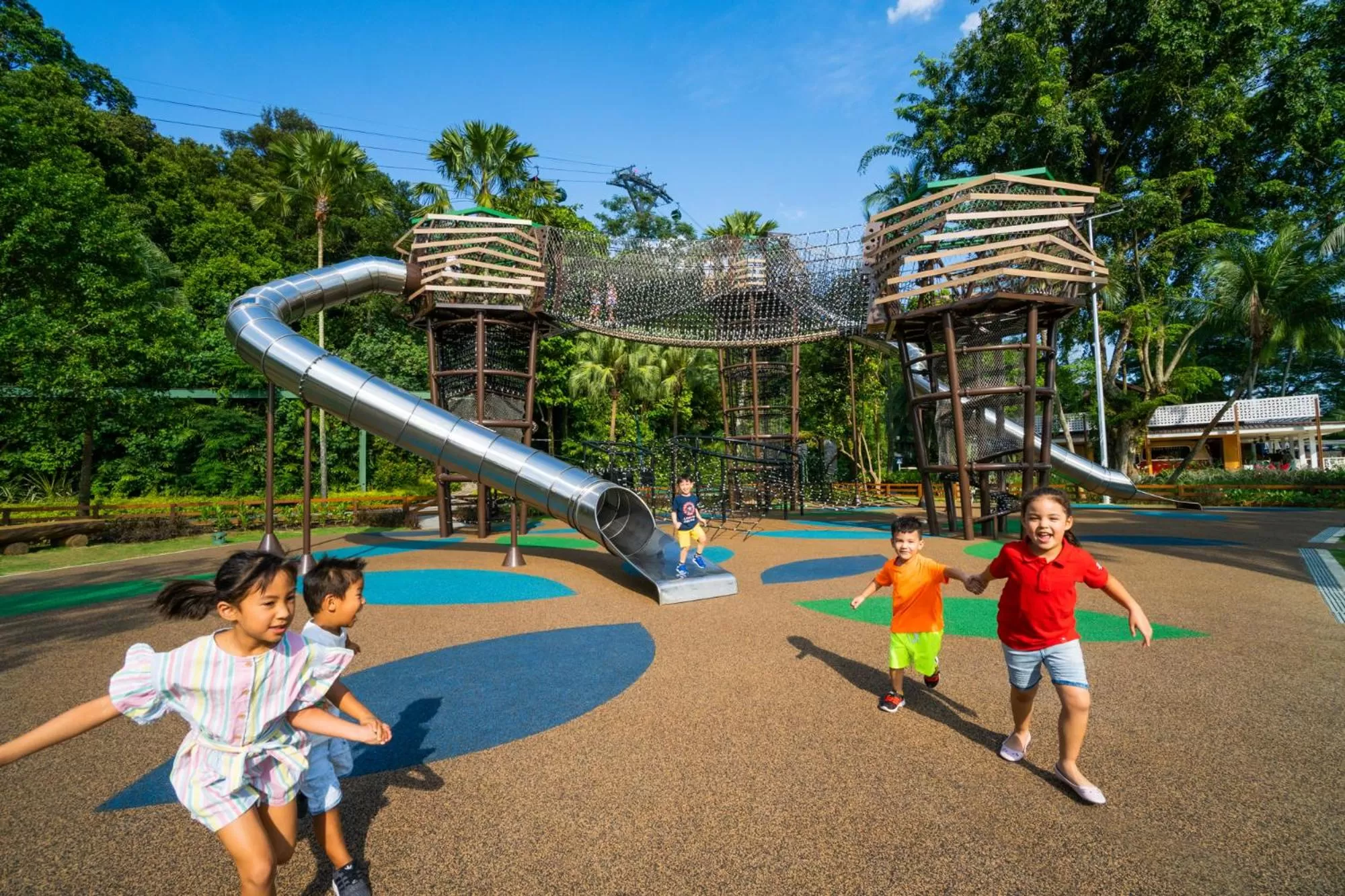 Children play ground in Shangri-La Rasa Sentosa, Singapore