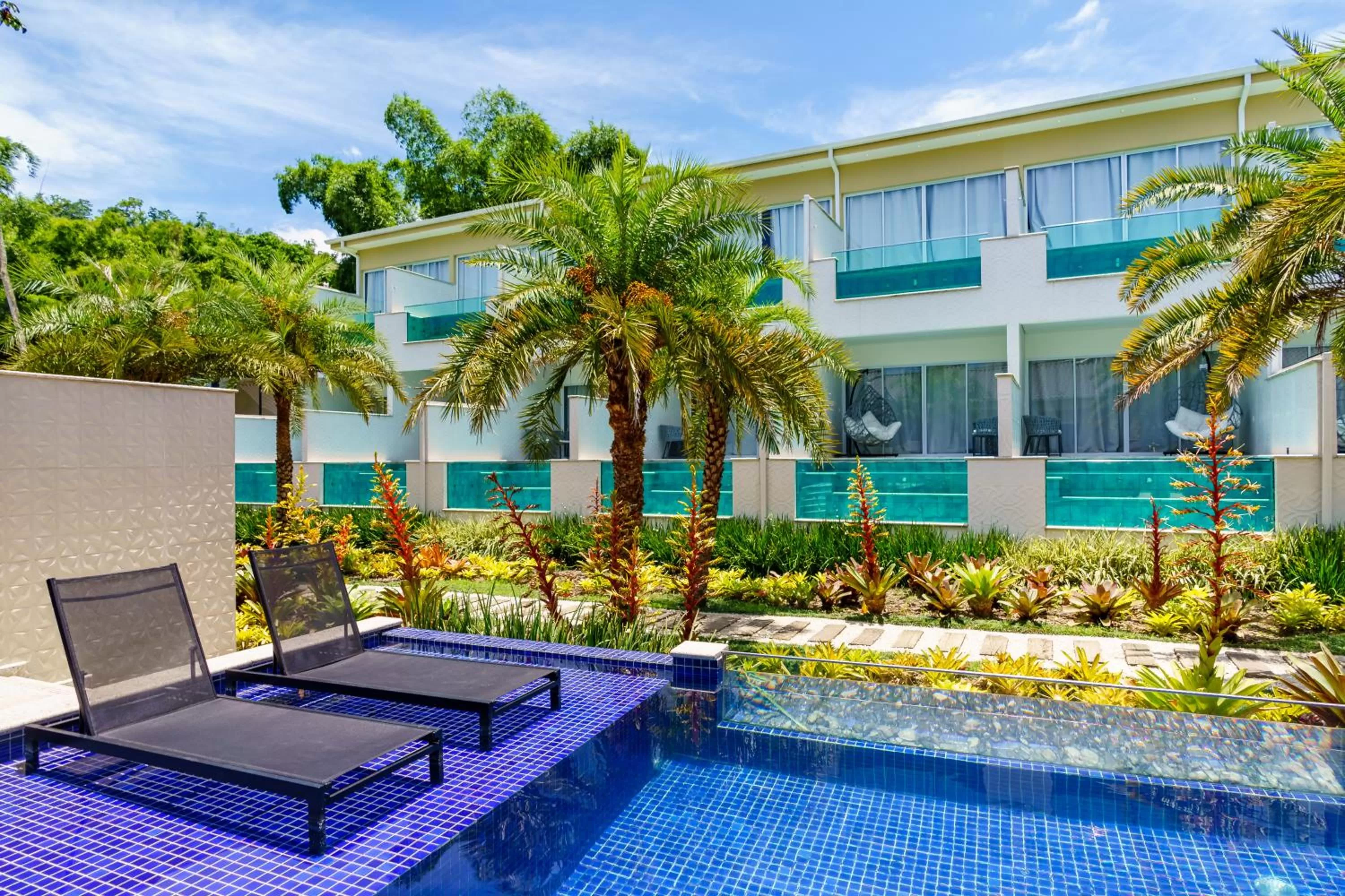 Garden in Pousada Apple House Paraty