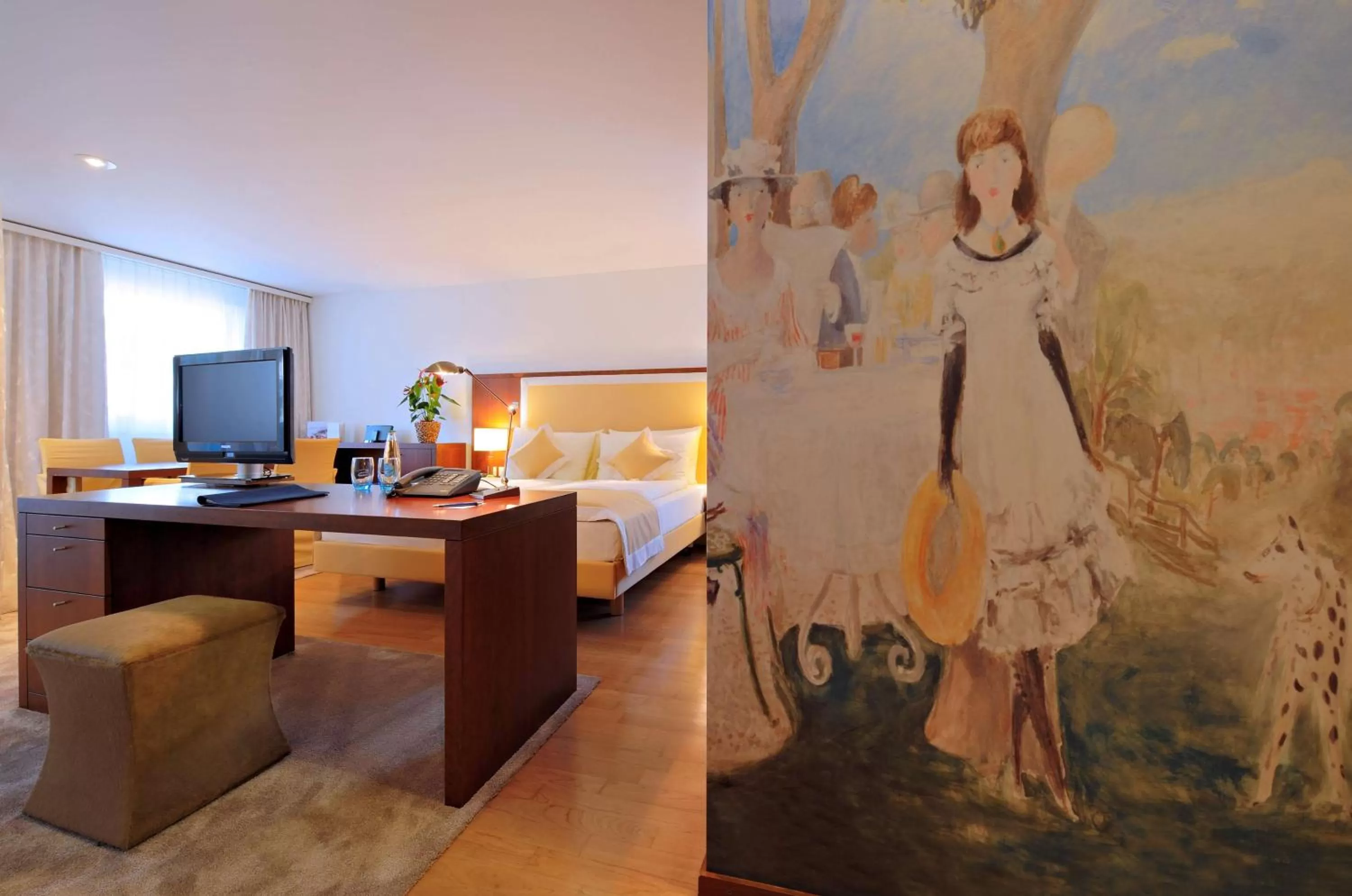 Photo of the whole room, Bed in Radisson Blu Hotel, St. Gallen