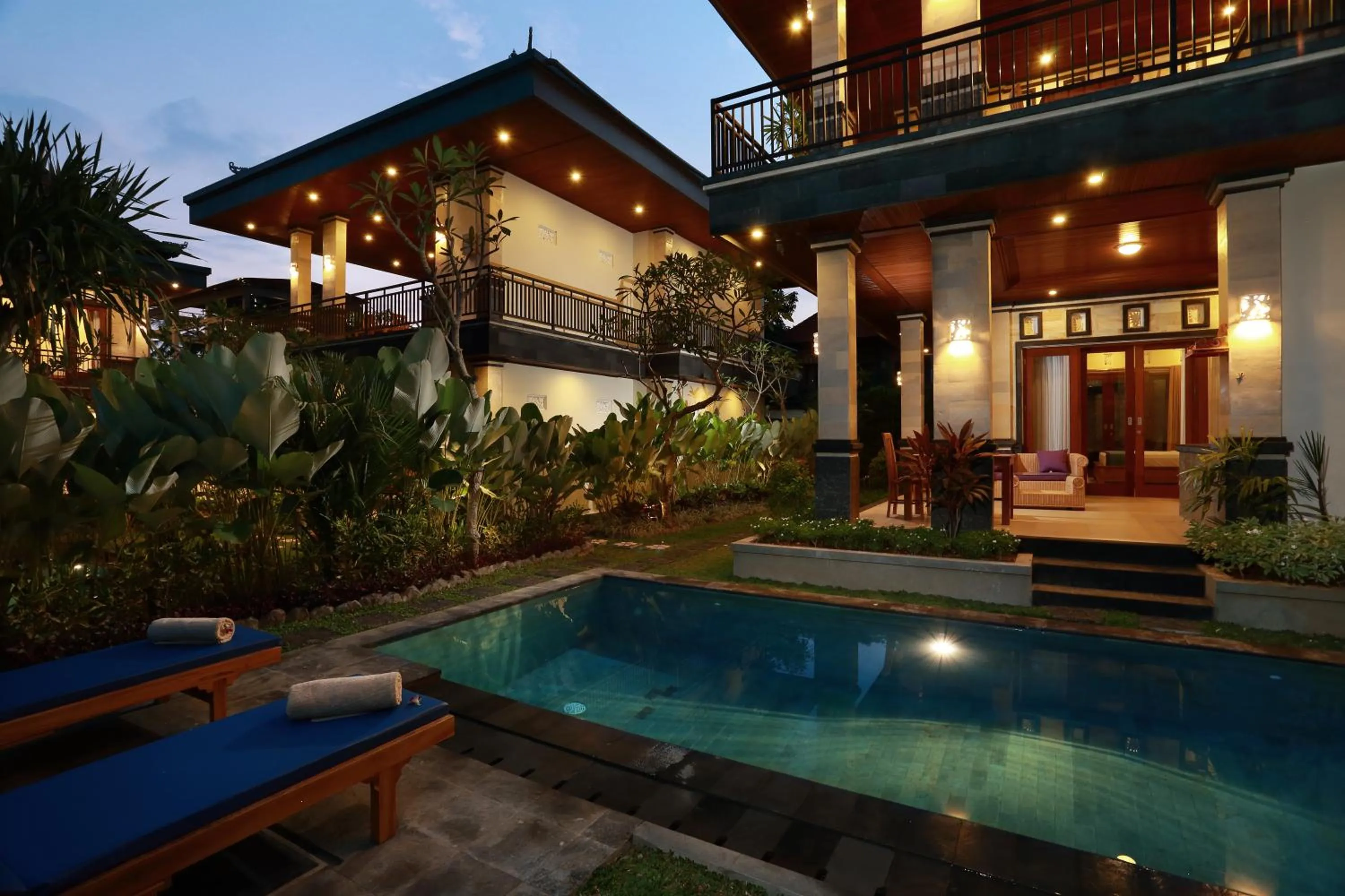 Natural landscape in Dewi Sri Private Villa