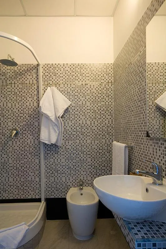 Bathroom in MF Hotel