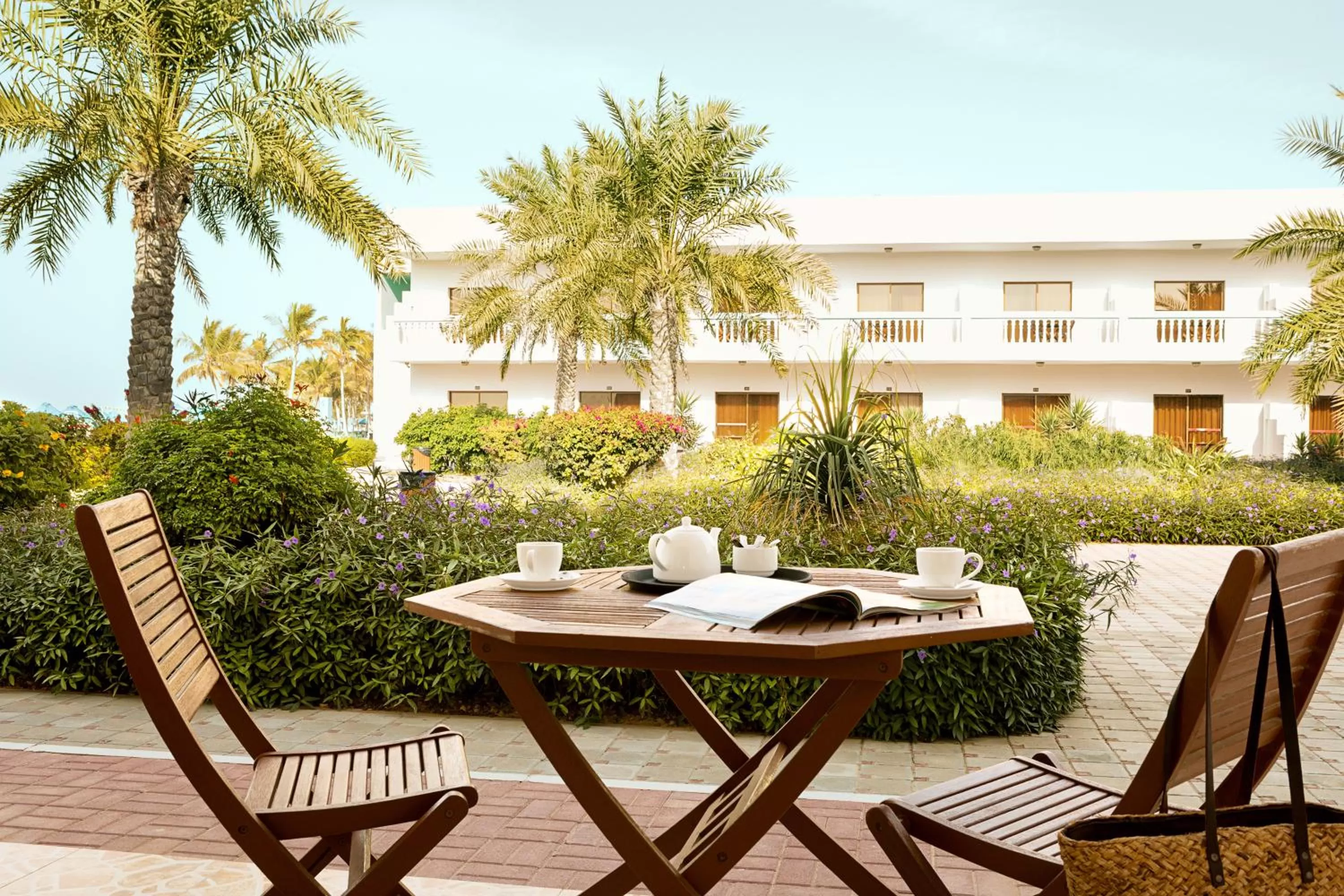 Garden in BM Beach Resort