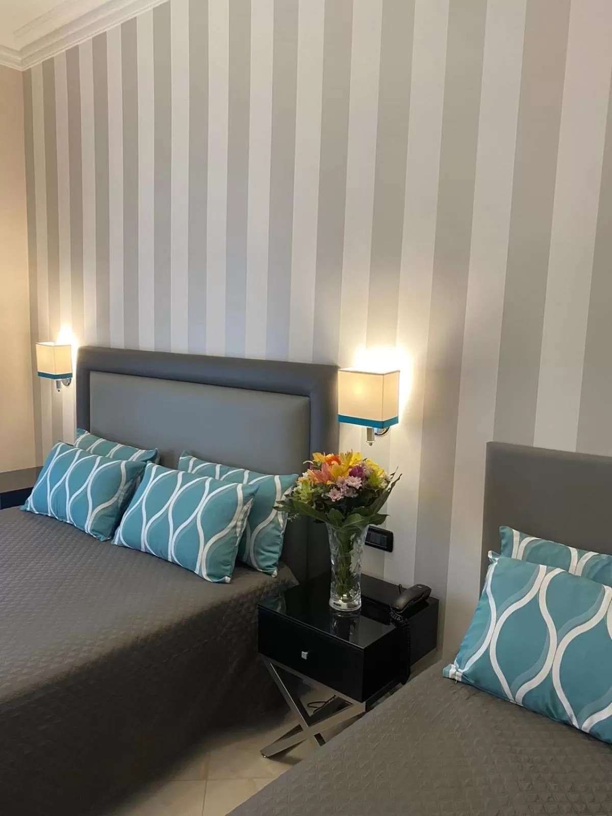 Bed in Hotel Contilia