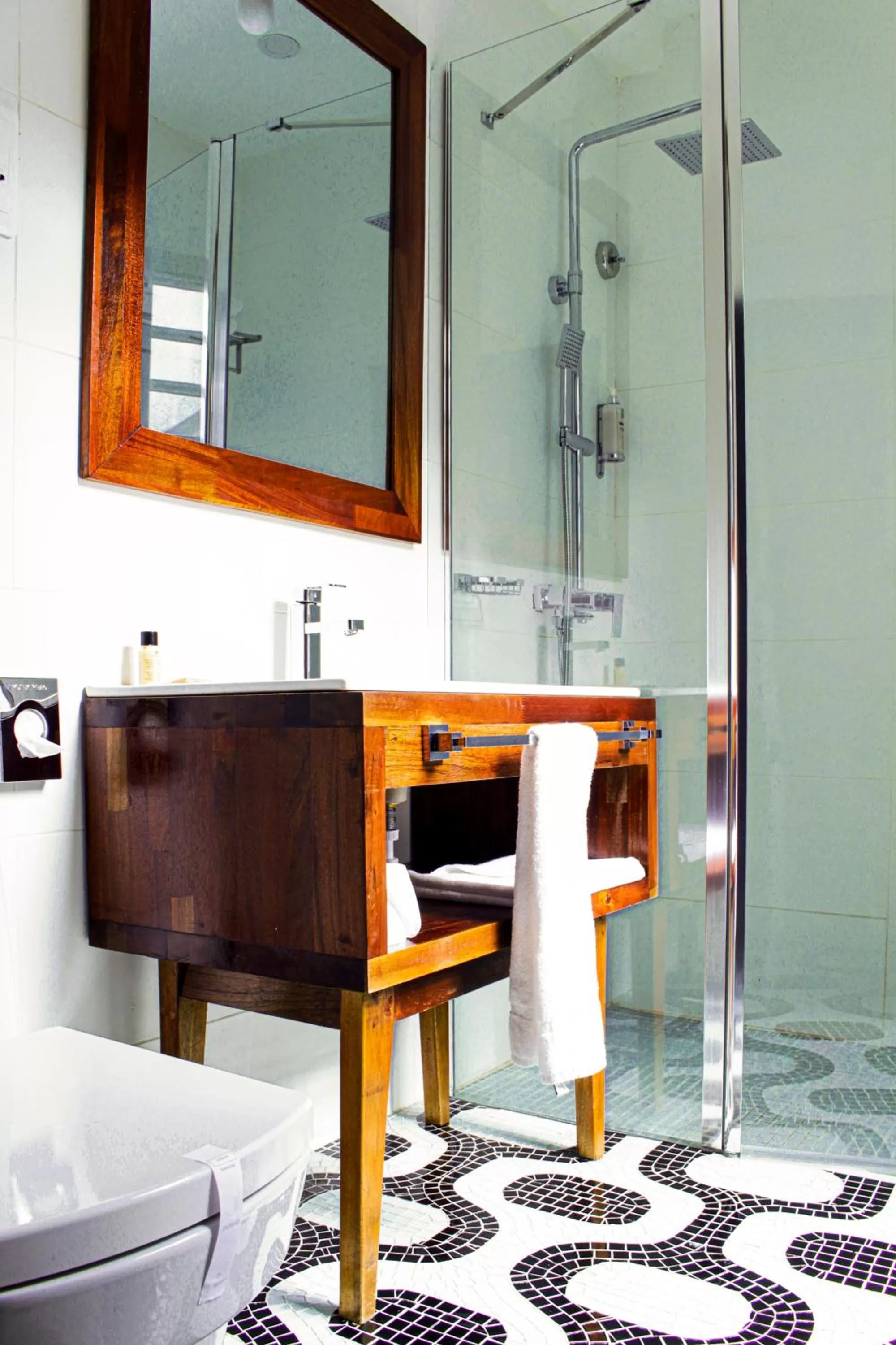 Shower in Boutique Hotel Particulier