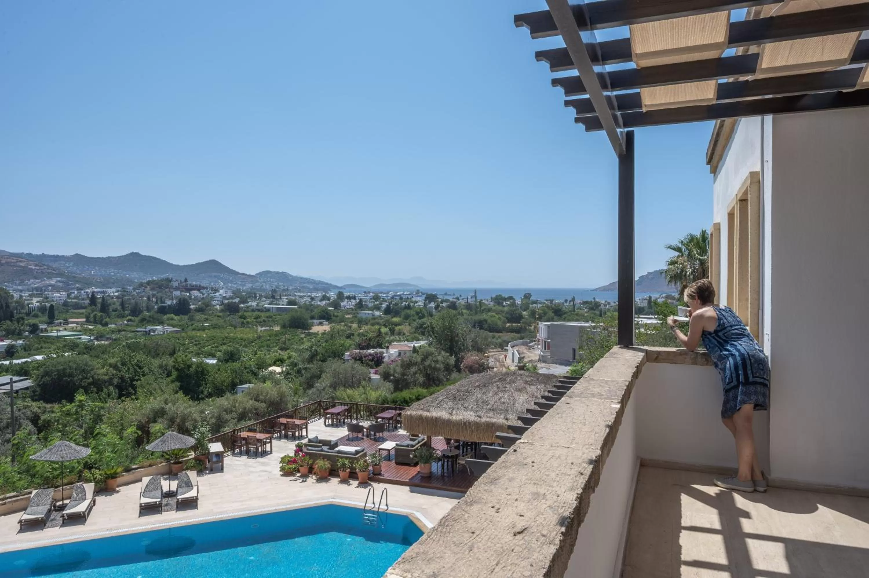 Balcony/Terrace in 4reasons hotel + bistro | 12+