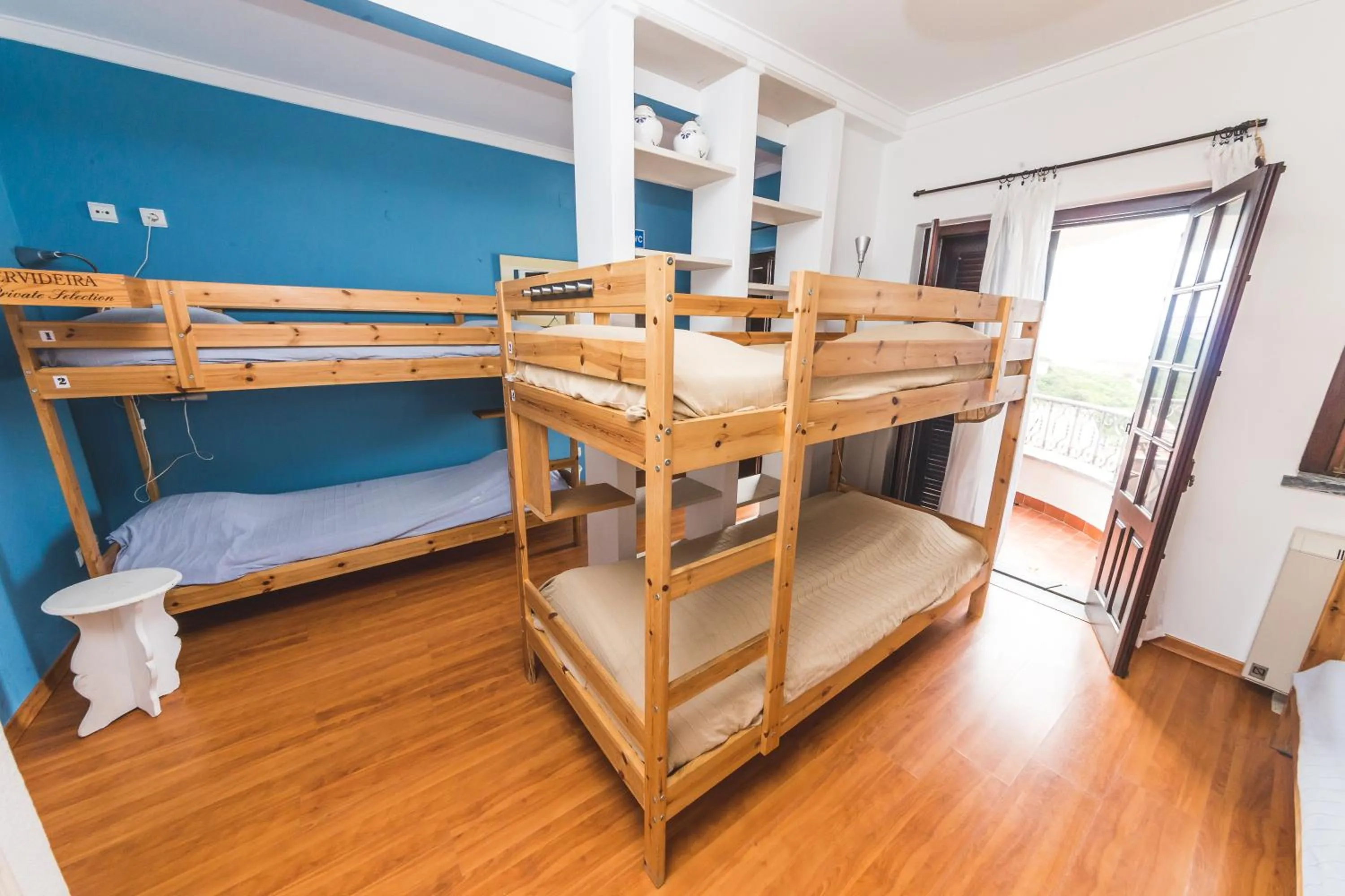 bunk bed, Bed in Ericeira Chill Hill Hostel & Private Rooms - Peach Garden