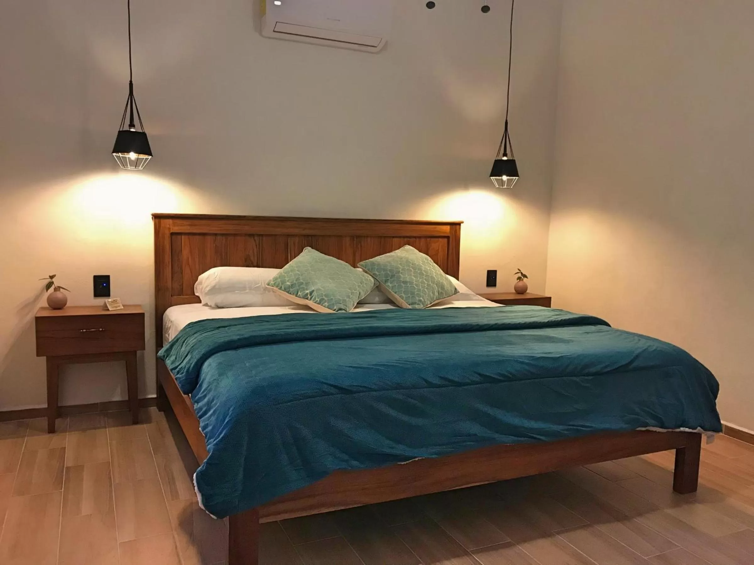 Bed in Casa Kaan Calakmul