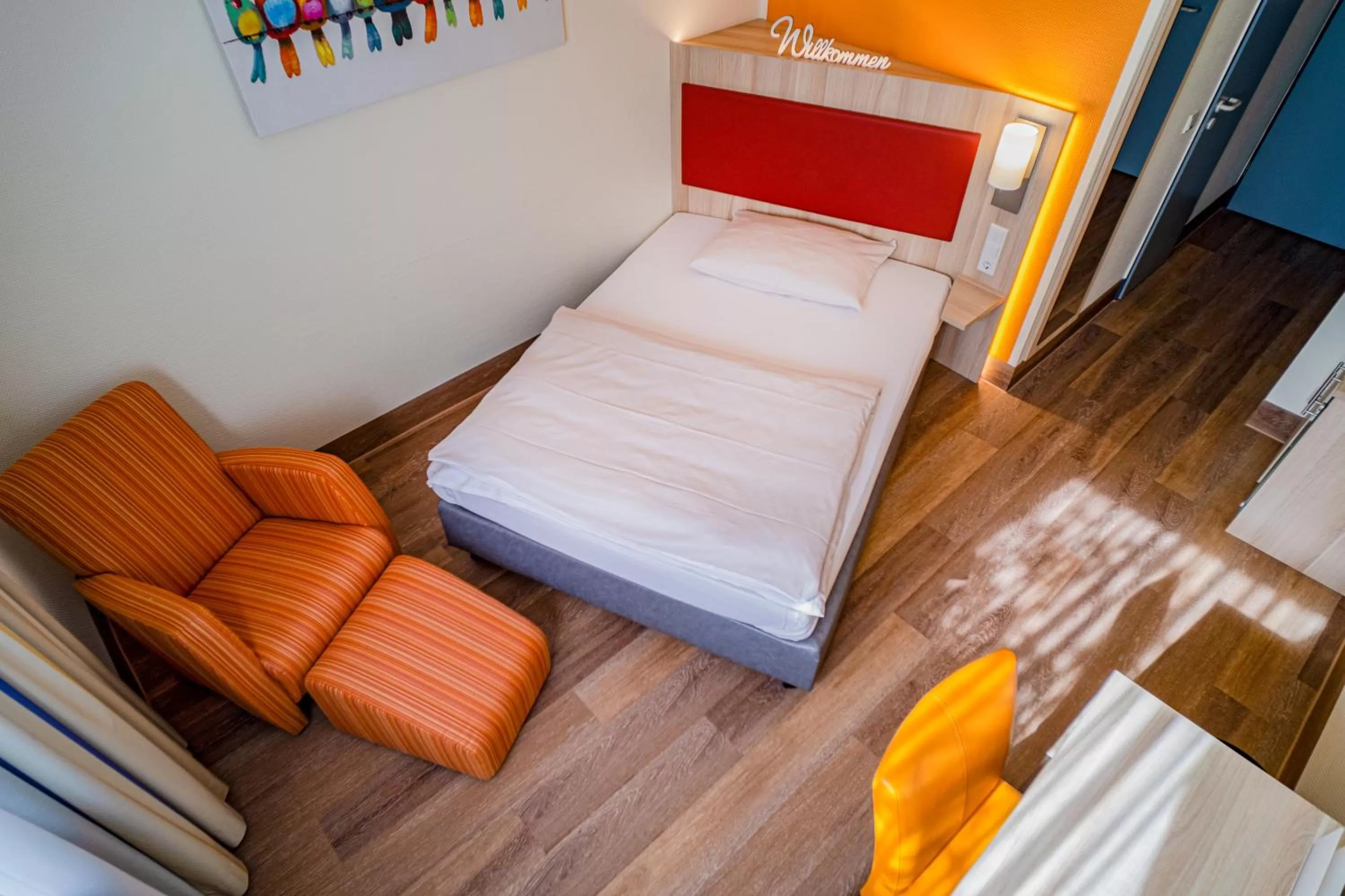 Bed in Hotel am Stadtpark