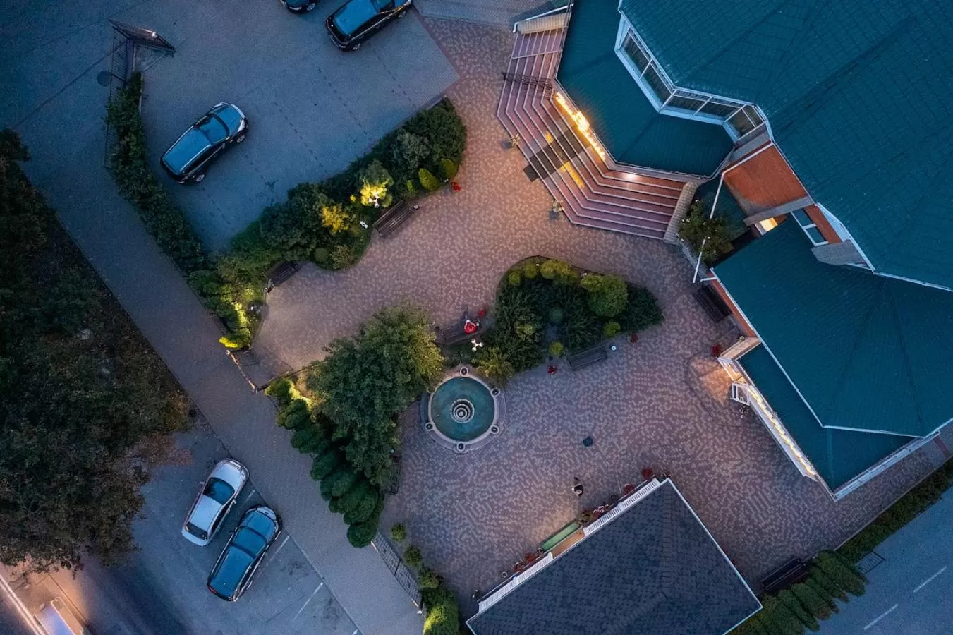 Bird's eye view in Park Hotel