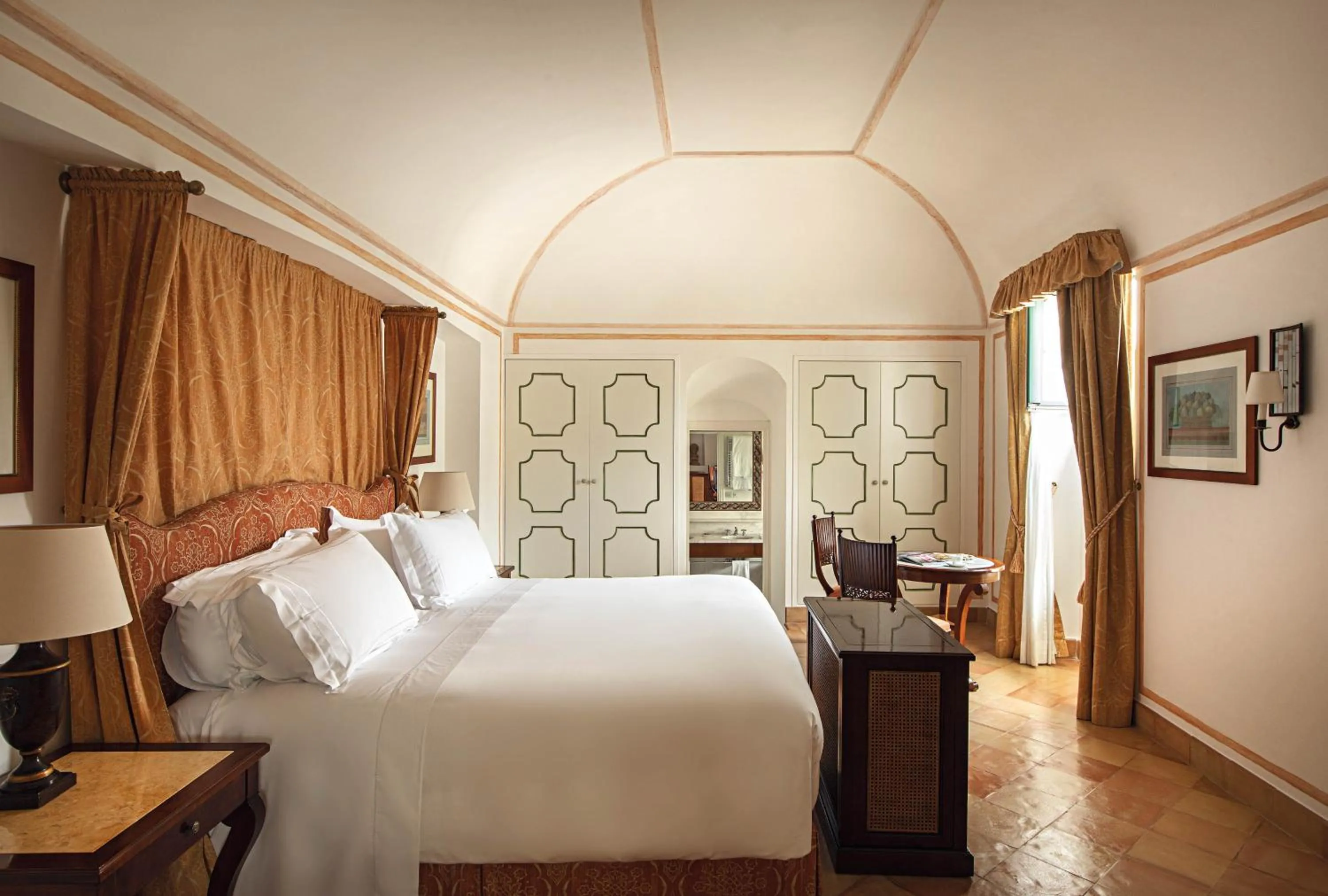 Bedroom, Bed in Caruso, A Belmond Hotel, Amalfi Coast