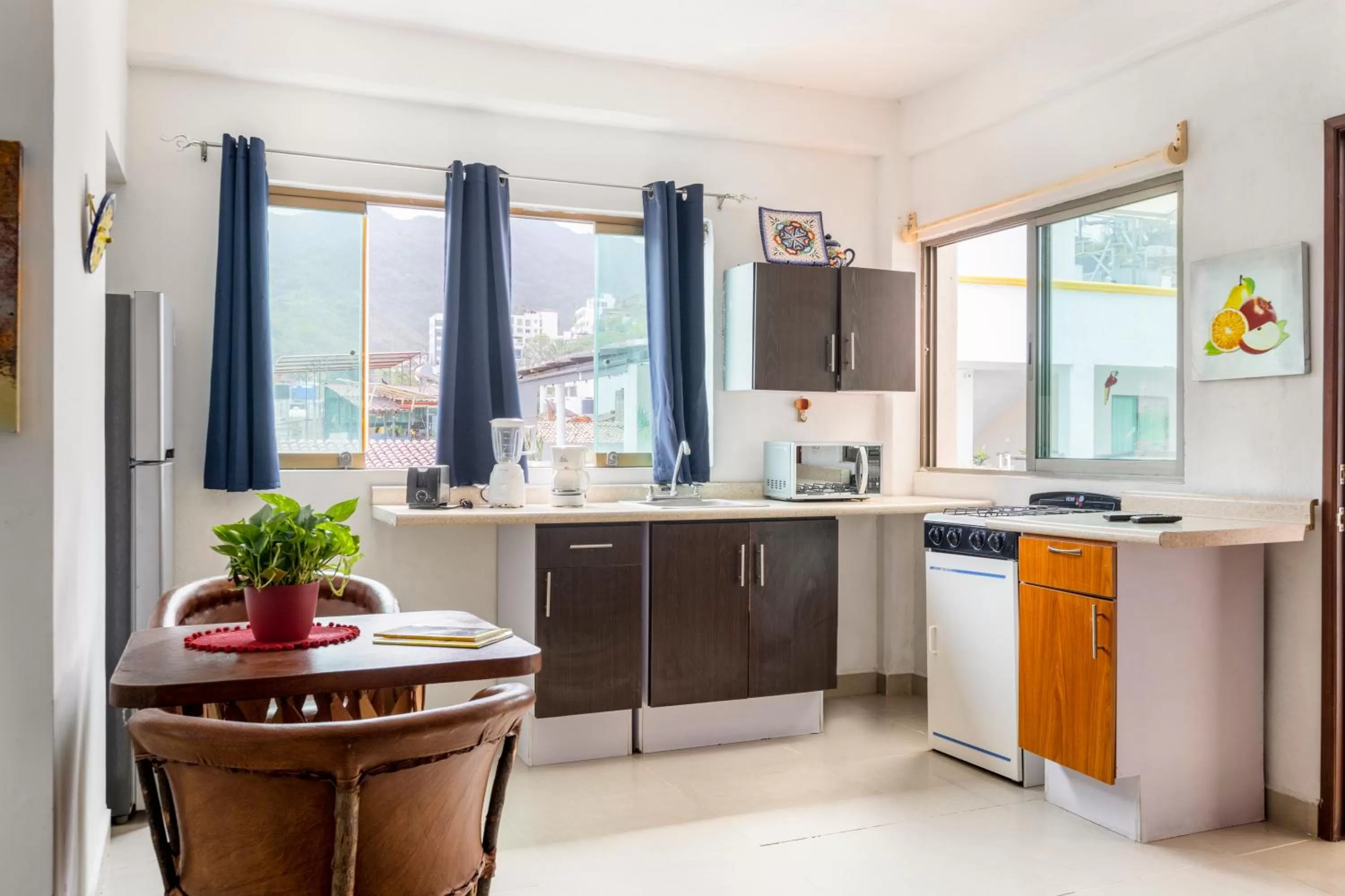 Kitchen or kitchenette in Hotel Pueblito Vallarta