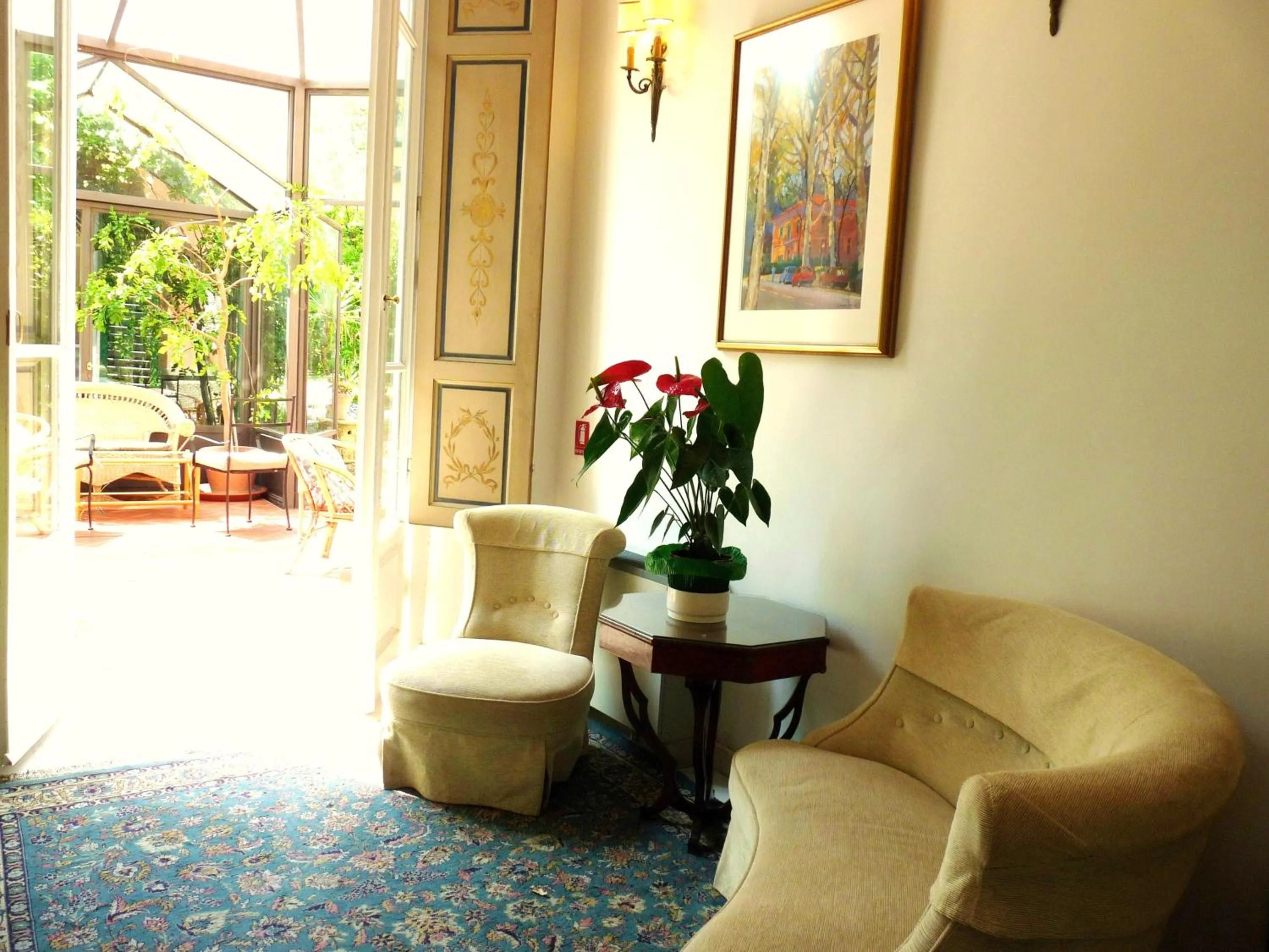 Communal lounge/ TV room in Classic Hotel