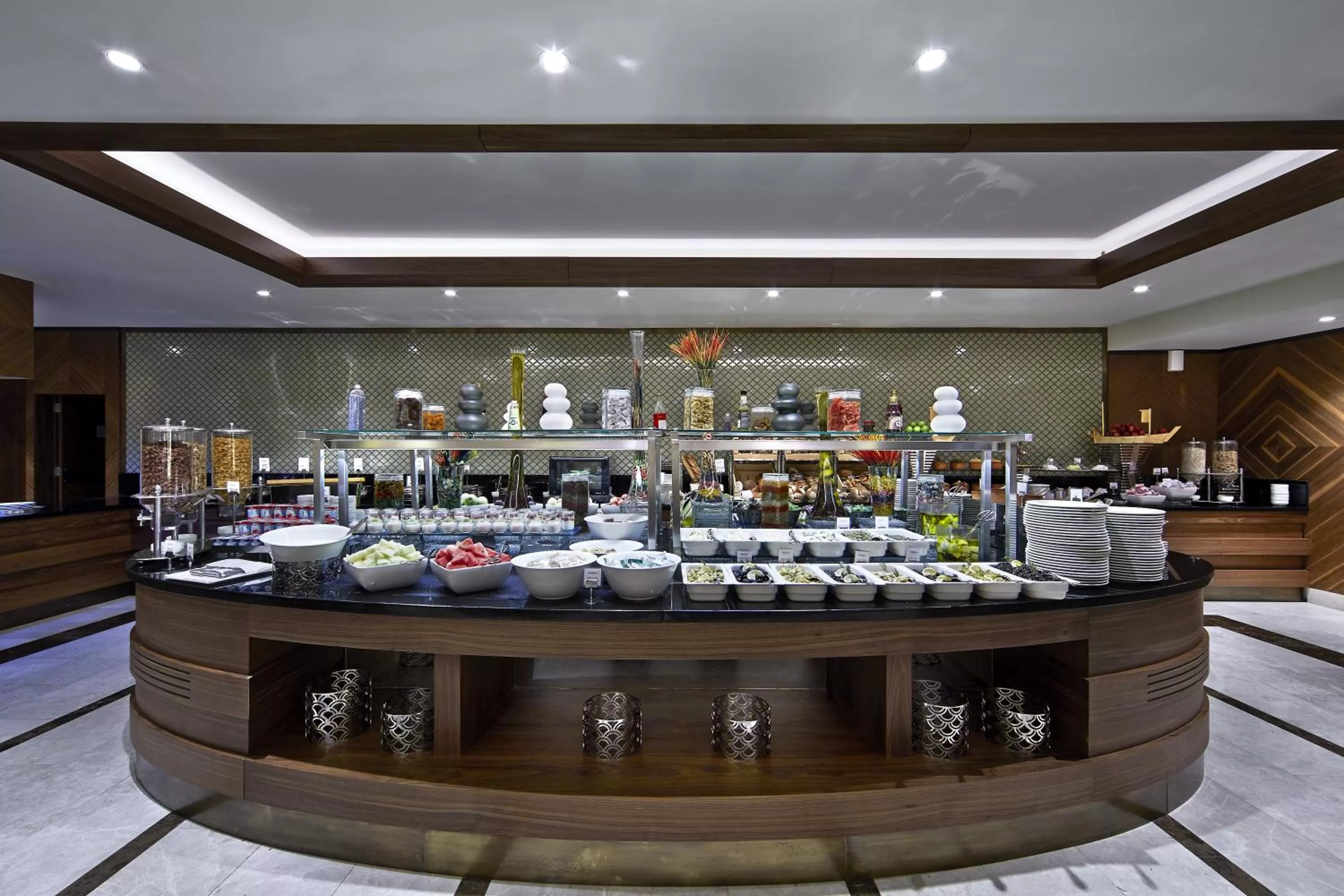 Buffet breakfast in Uranus Istanbul Topkapi
