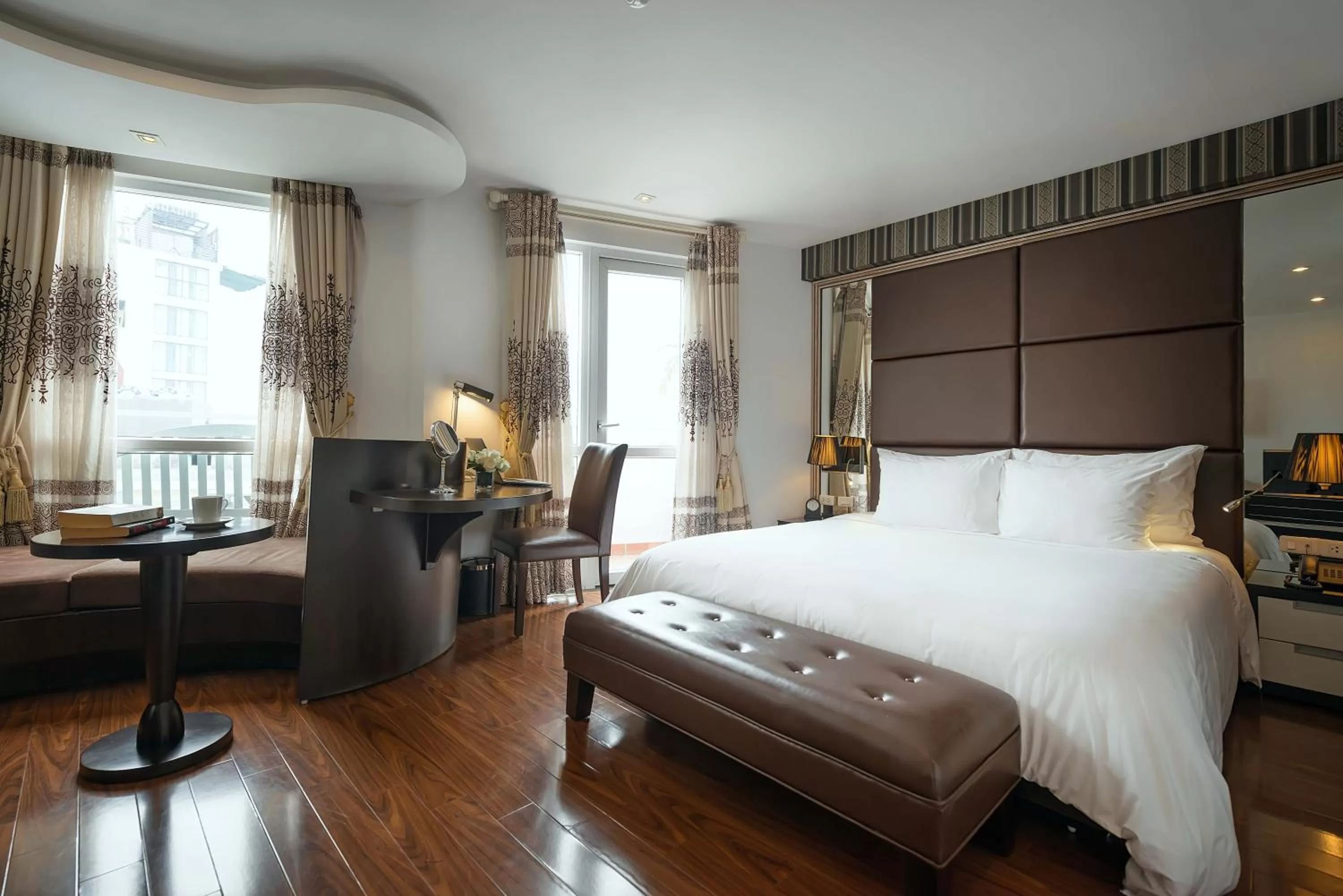 Photo of the whole room, Bed in La Nueva Boutique Hotel Hanoi & Spa