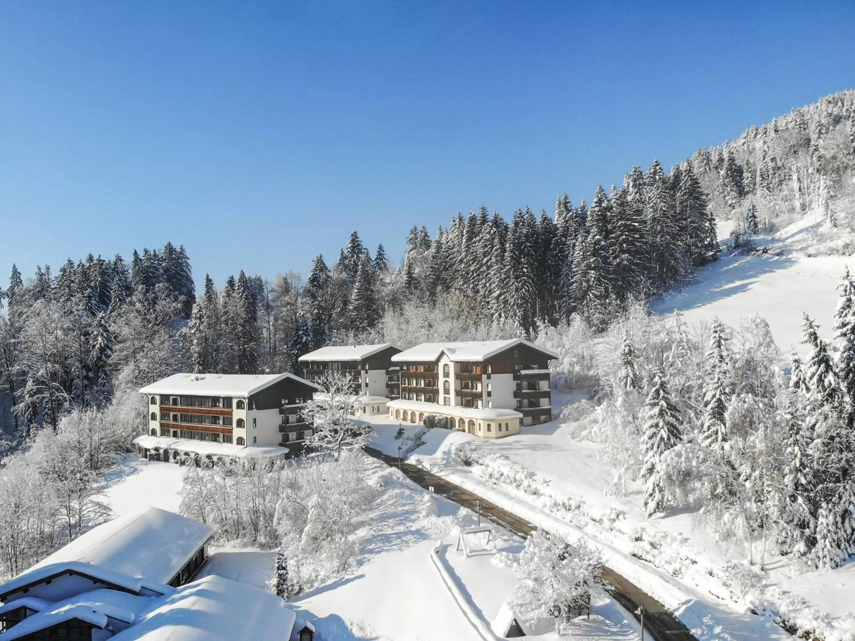 Property building in MONDI Resort und Chalet Oberstaufen