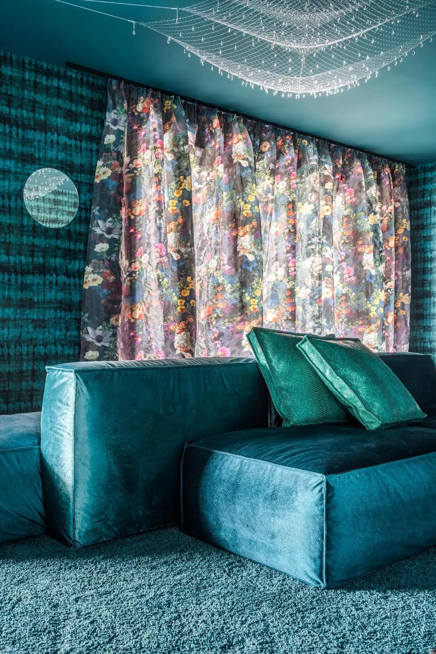 Living room, Bed in Laurichhof