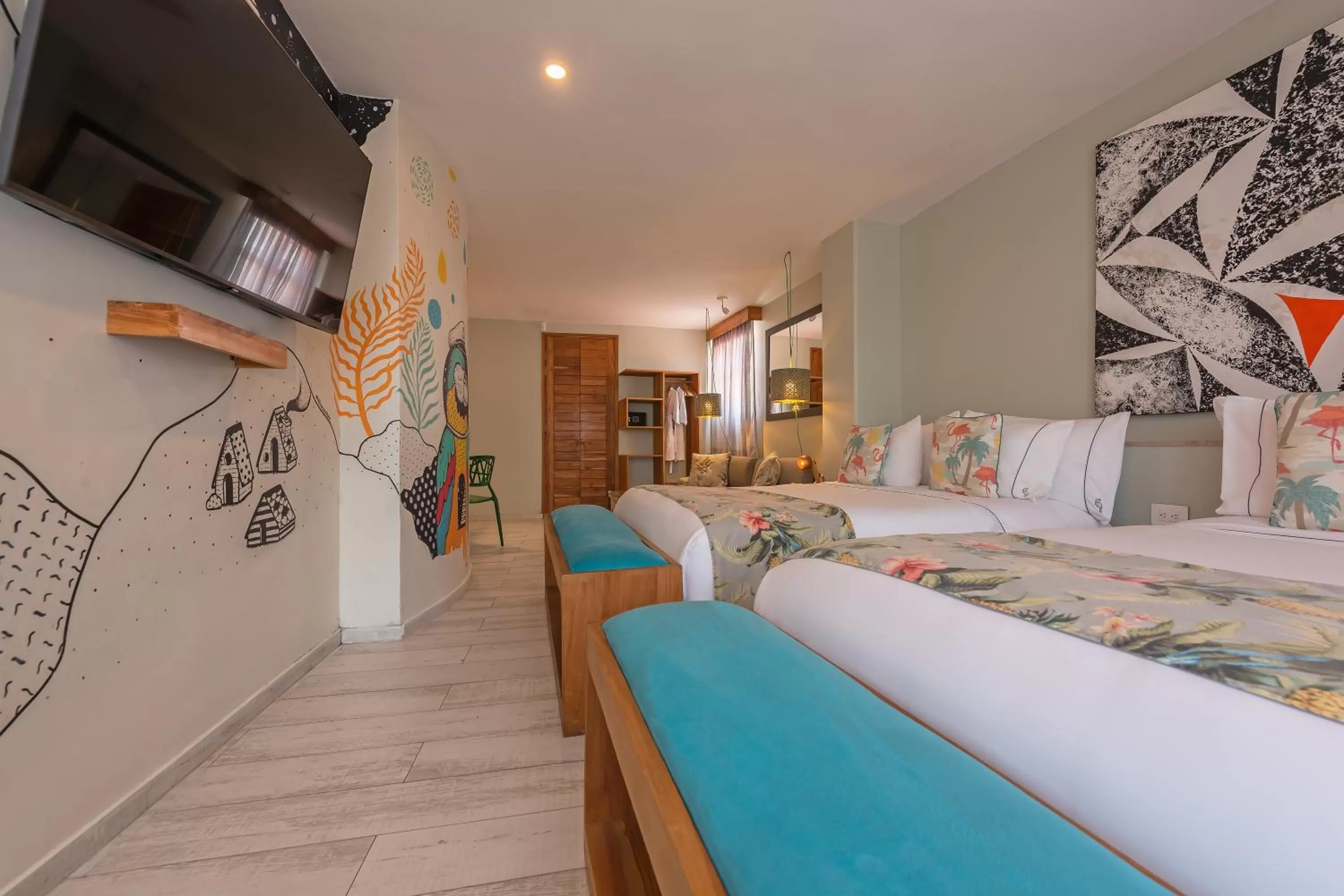 Bedroom, Bed in Townhouse Boutique Hotel