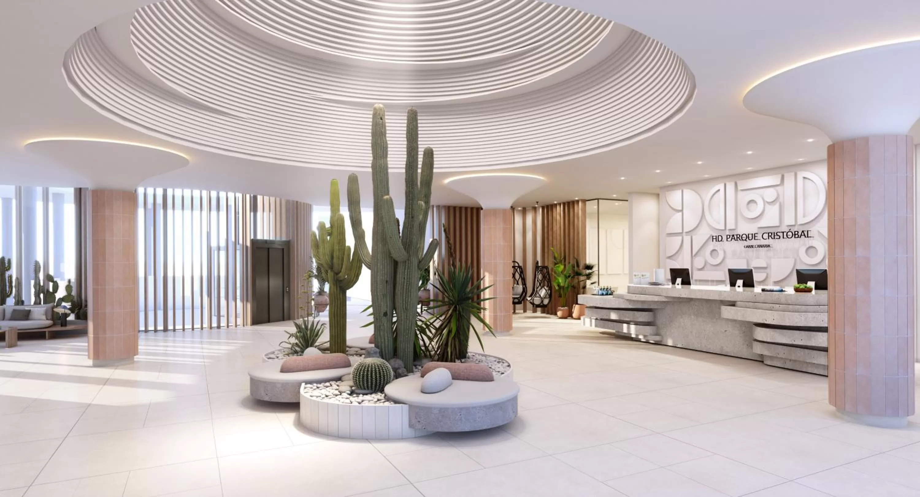 Lobby or reception in HD Parque Cristobal Gran Canaria
