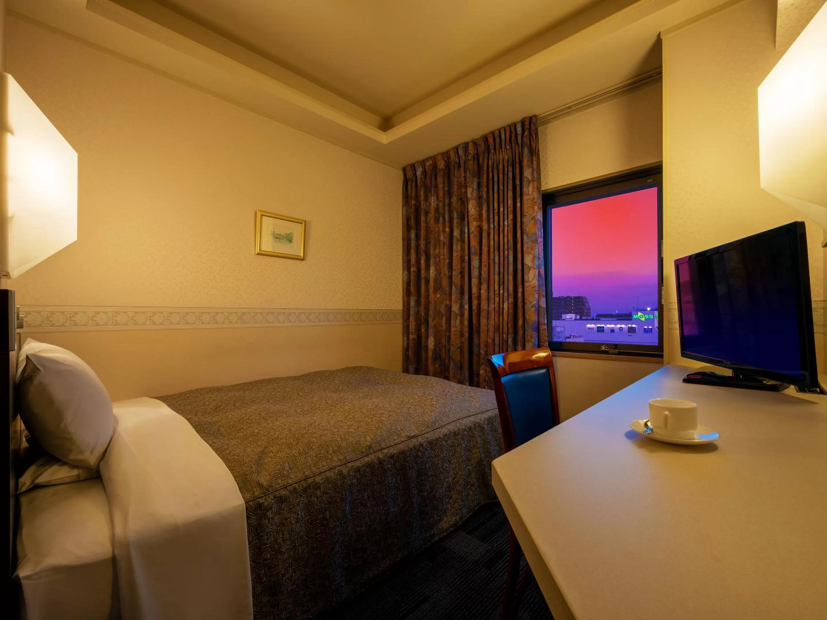 Photo of the whole room, Bed in Hotel Ace Morioka