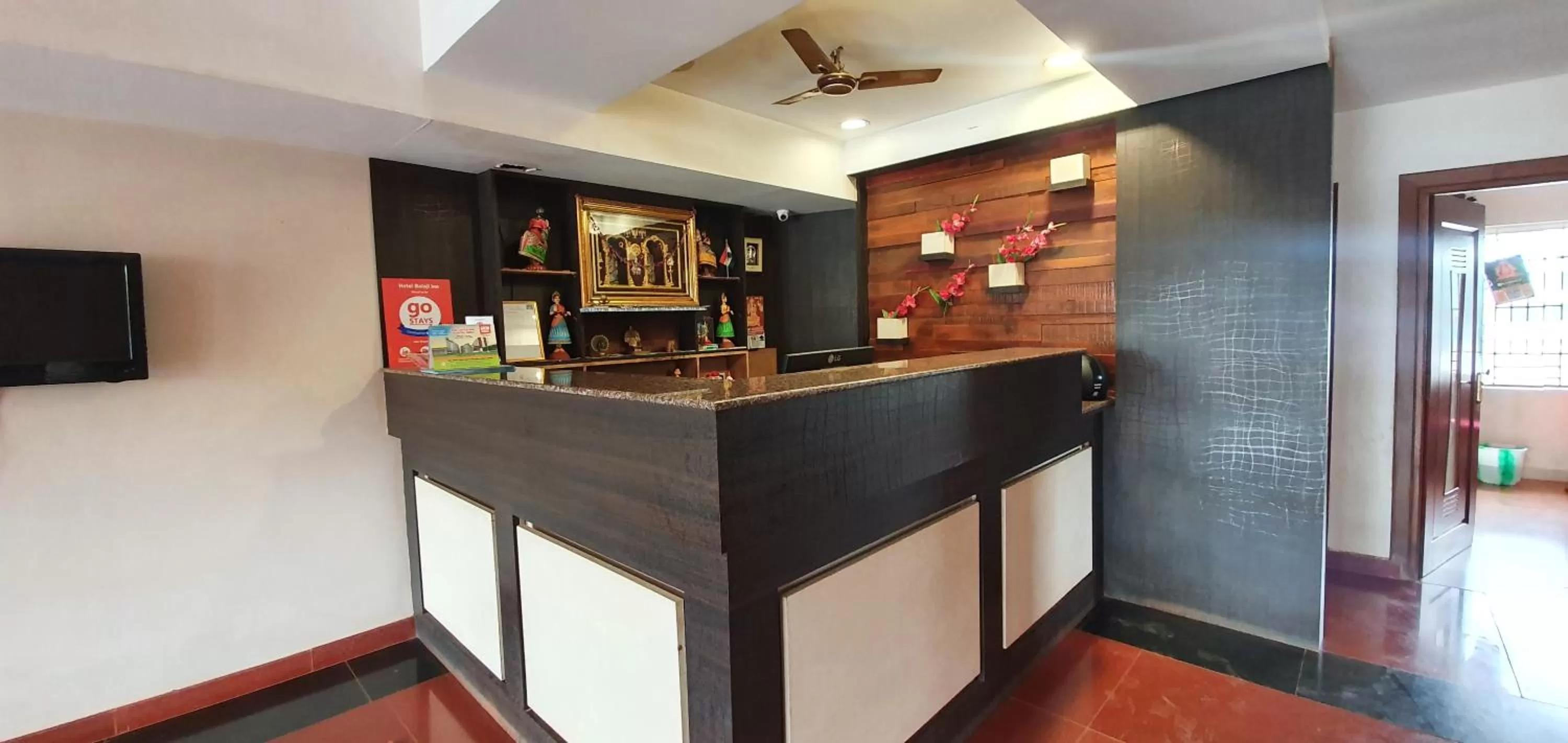 Lobby or reception in Hotel Balaji Inn