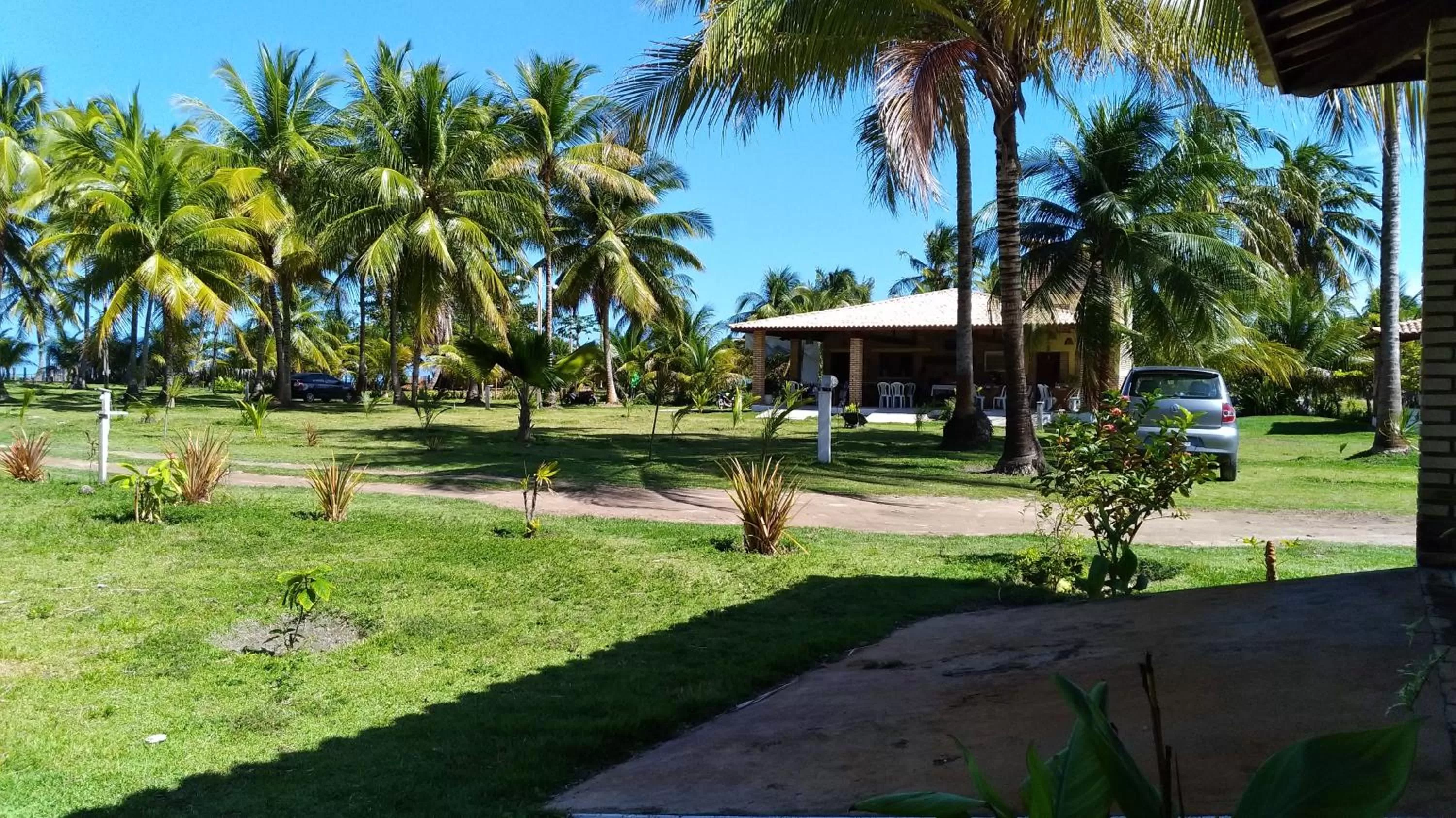 Garden view in Pousada e Restaurante Encanto das Águas