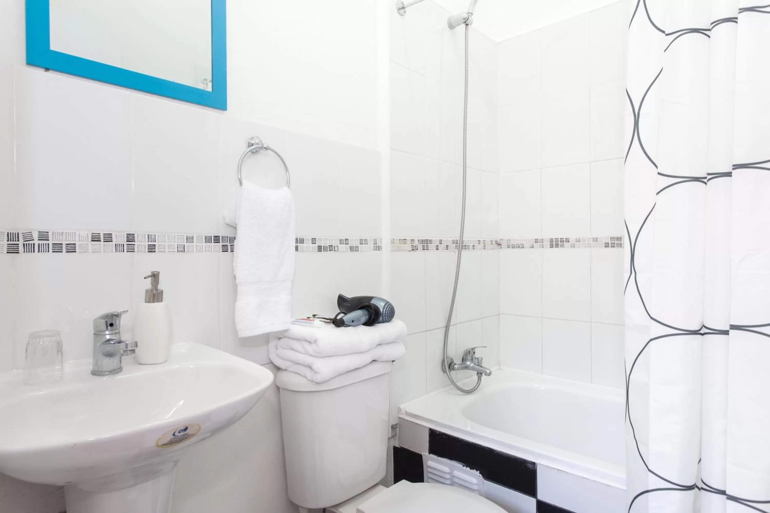 Bathroom in ITALIA SUITE B&B habitaciones con baño privado y aire acondicionado