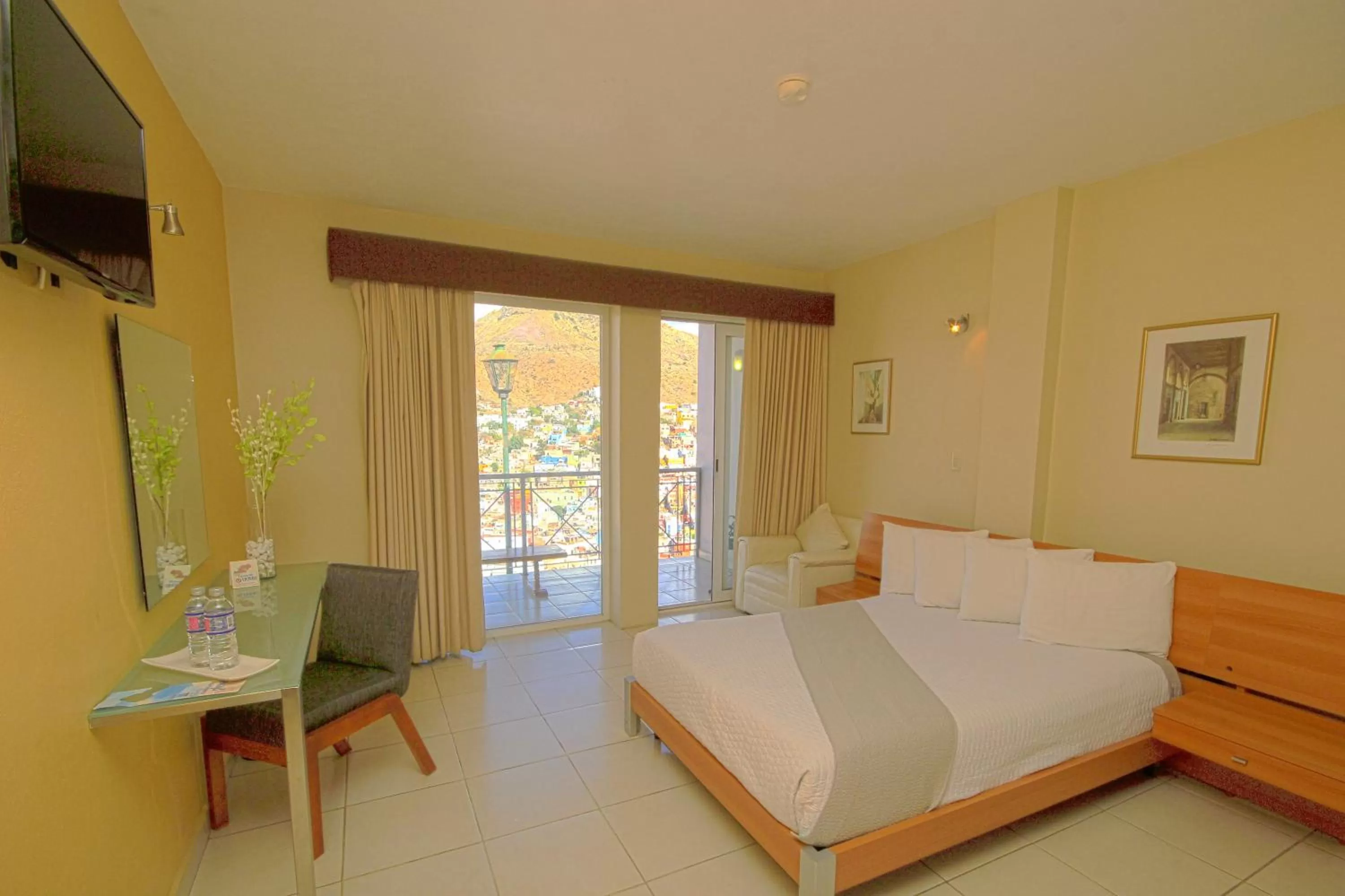 Bed in Hotel Balcón del Cielo