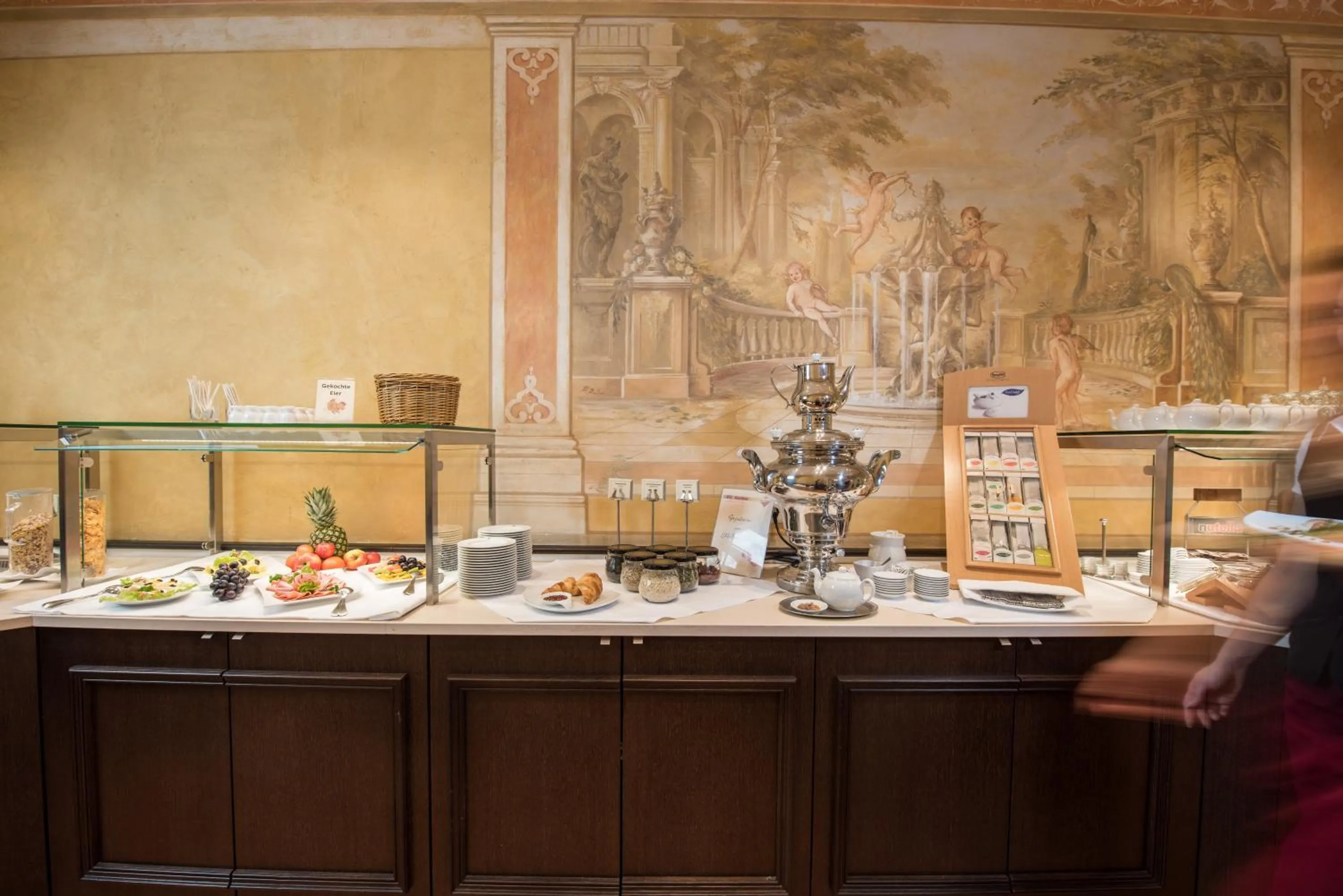 Food and drinks in Hotel Goldener Löwe