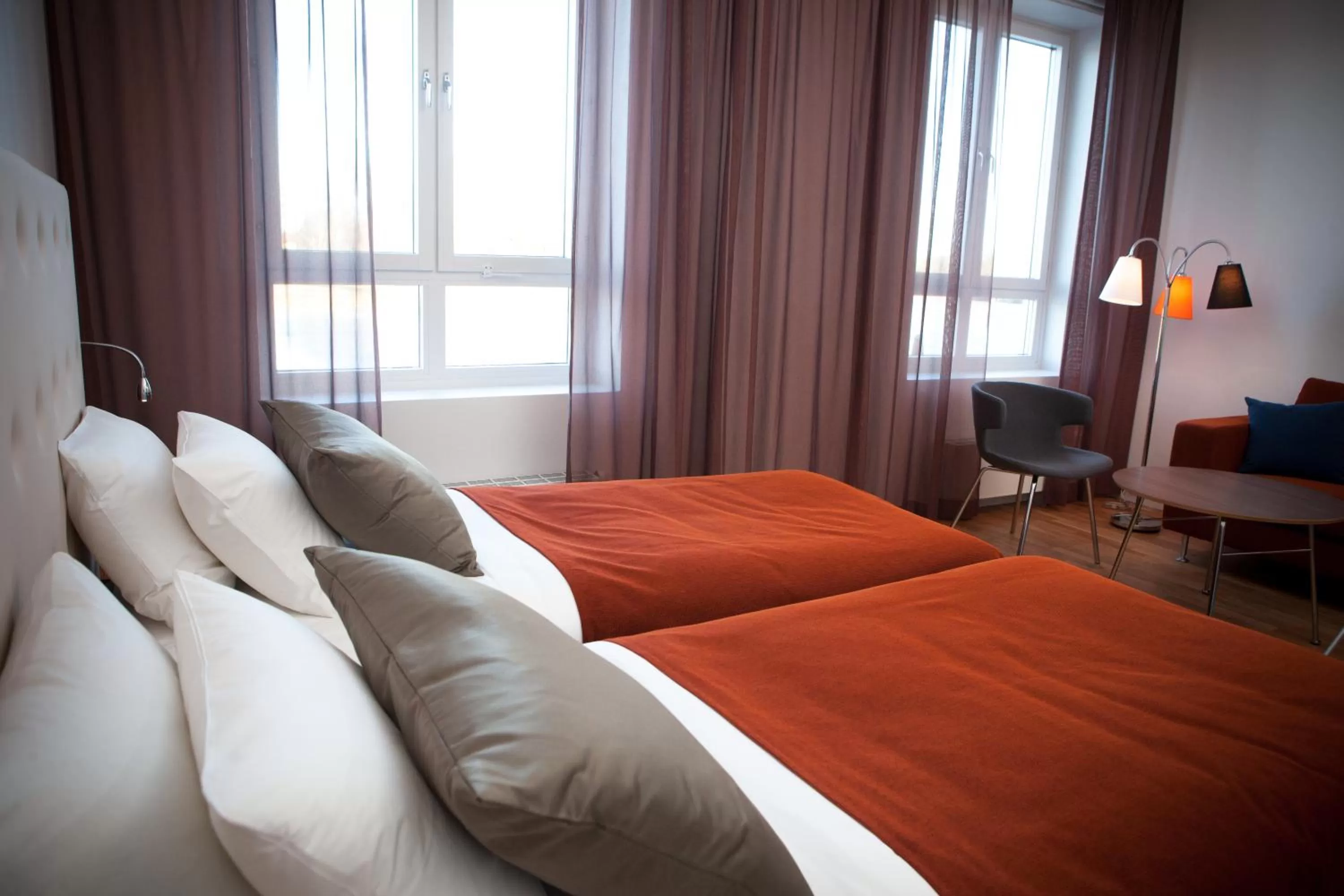 Bed in Best Western Hotel River C