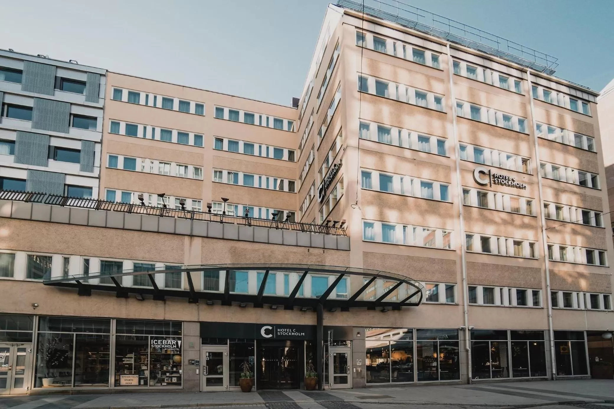 Property building in Hotel C Stockholm