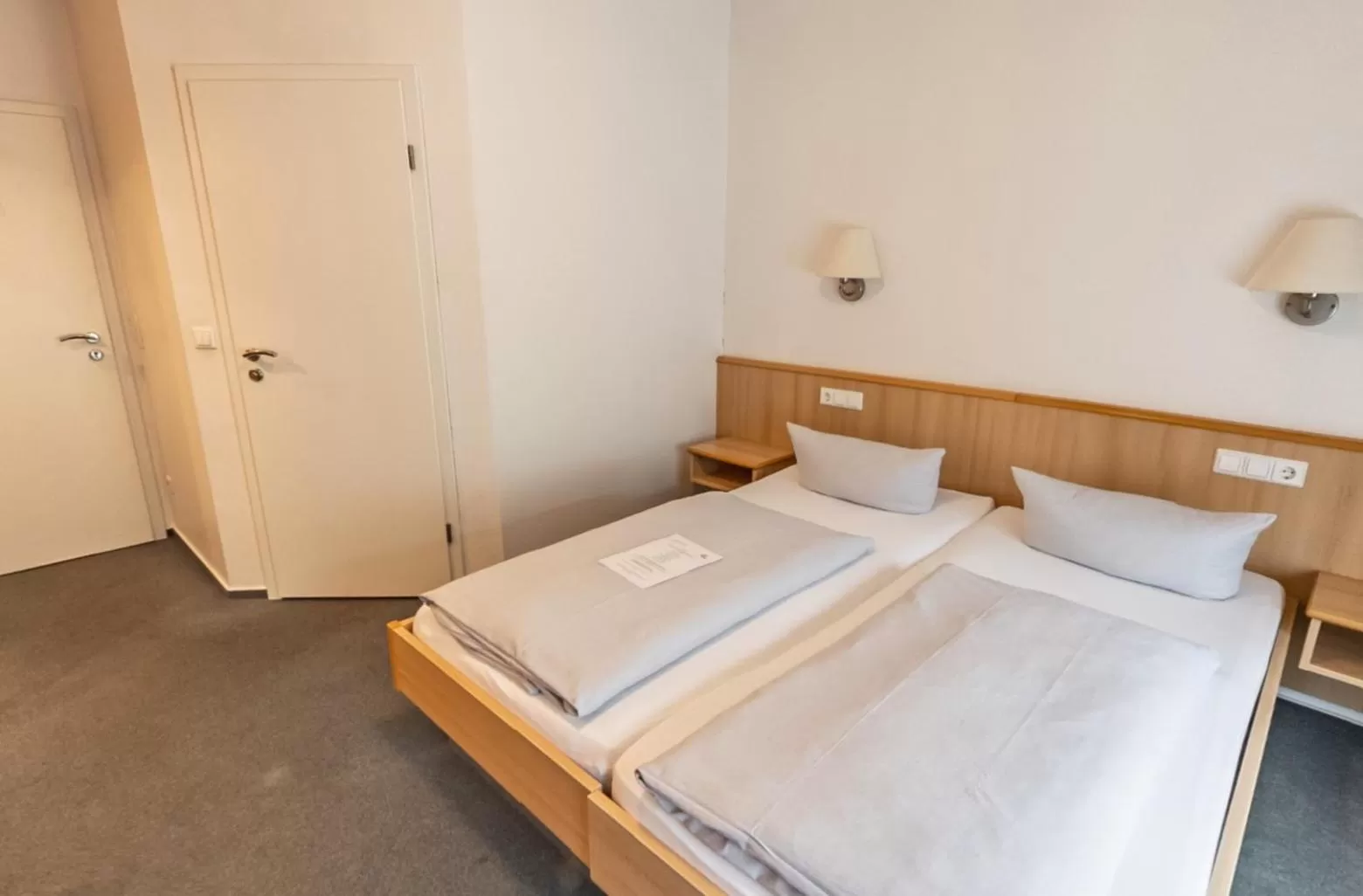 Bed in Hotel-Gasthof zum Ritter