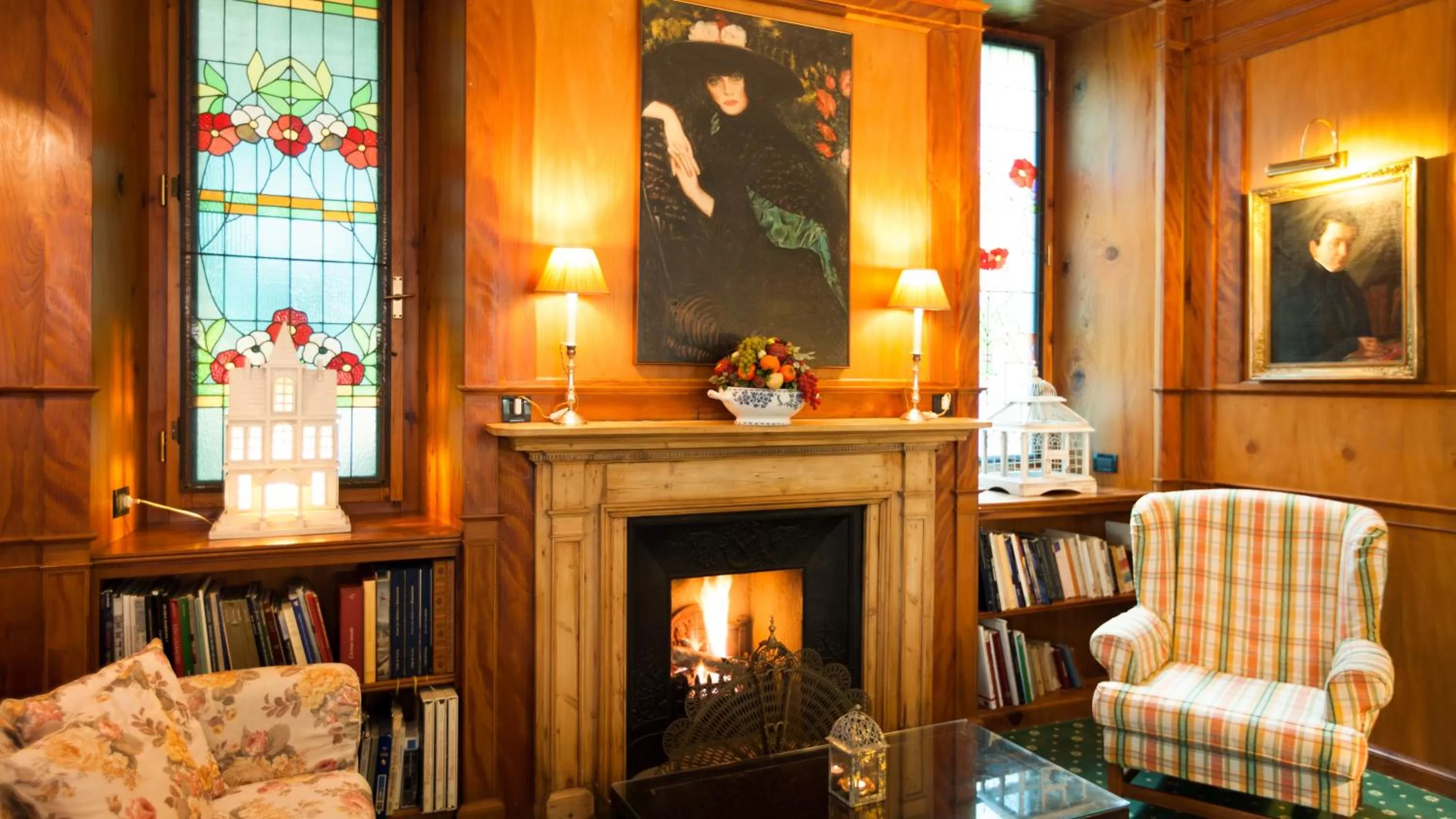 Lobby or reception in Hotel Victoria & Iside Spa