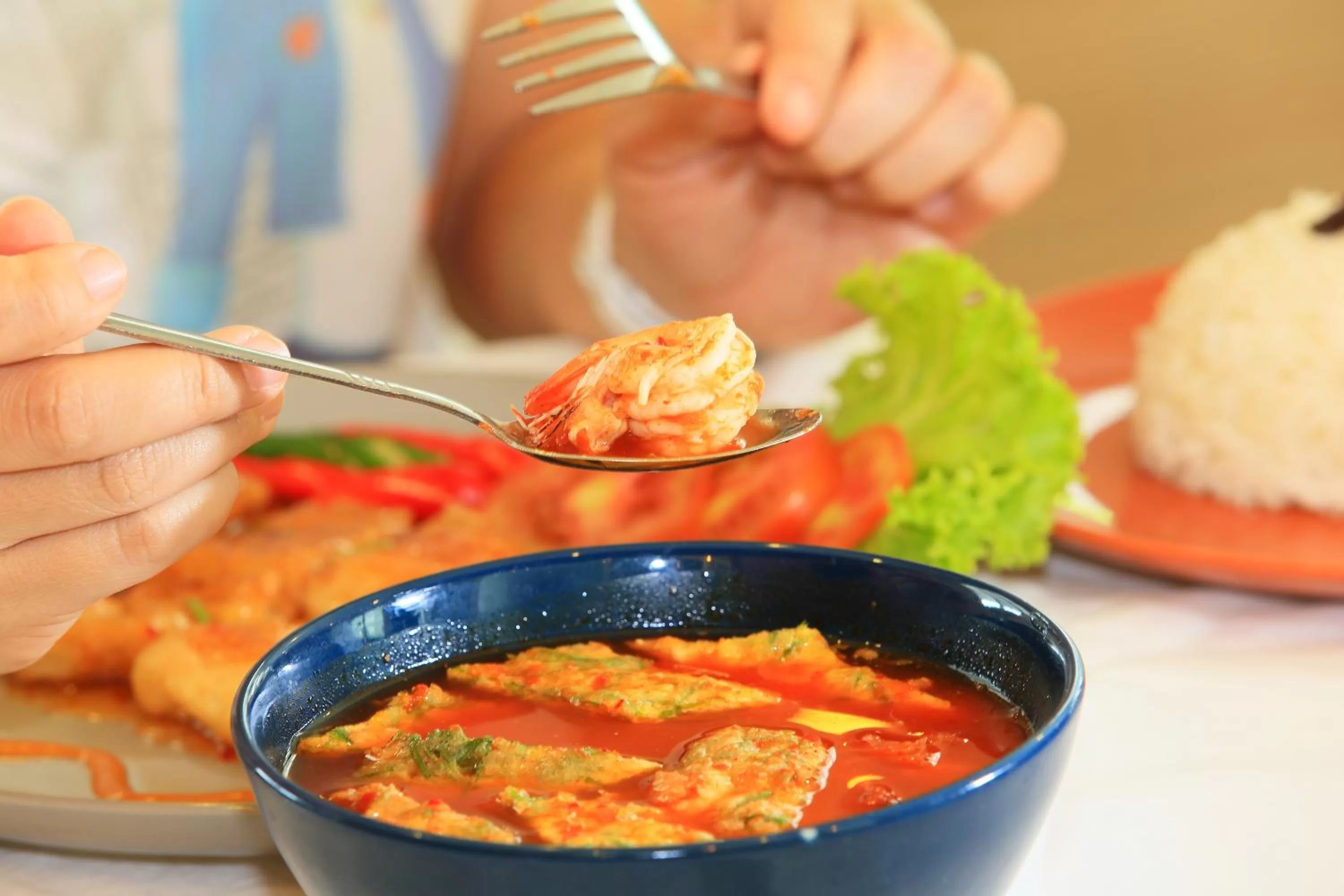 Restaurant/places to eat in Triple Trees Hotel