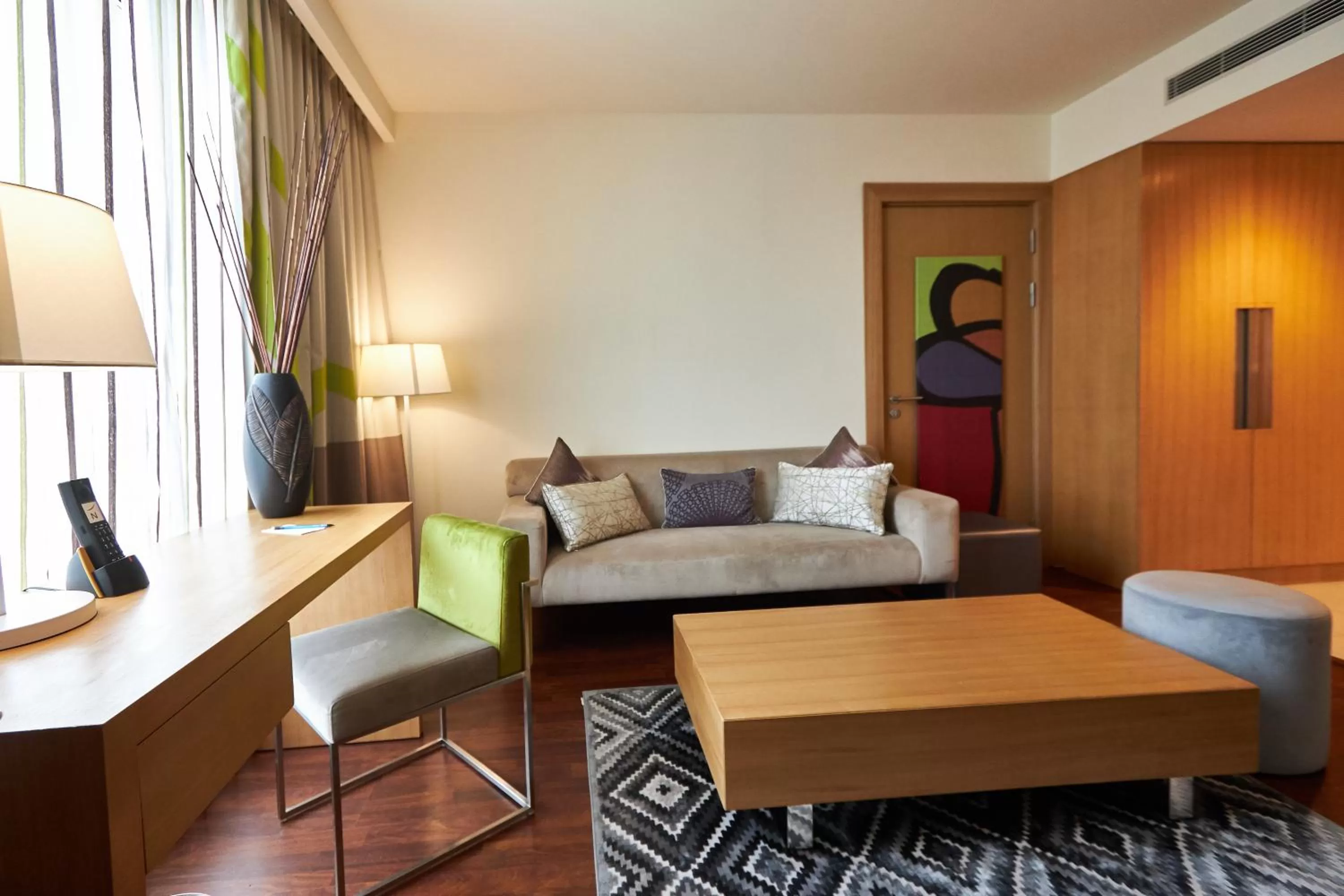 Living room in Novotel Chennai OMR