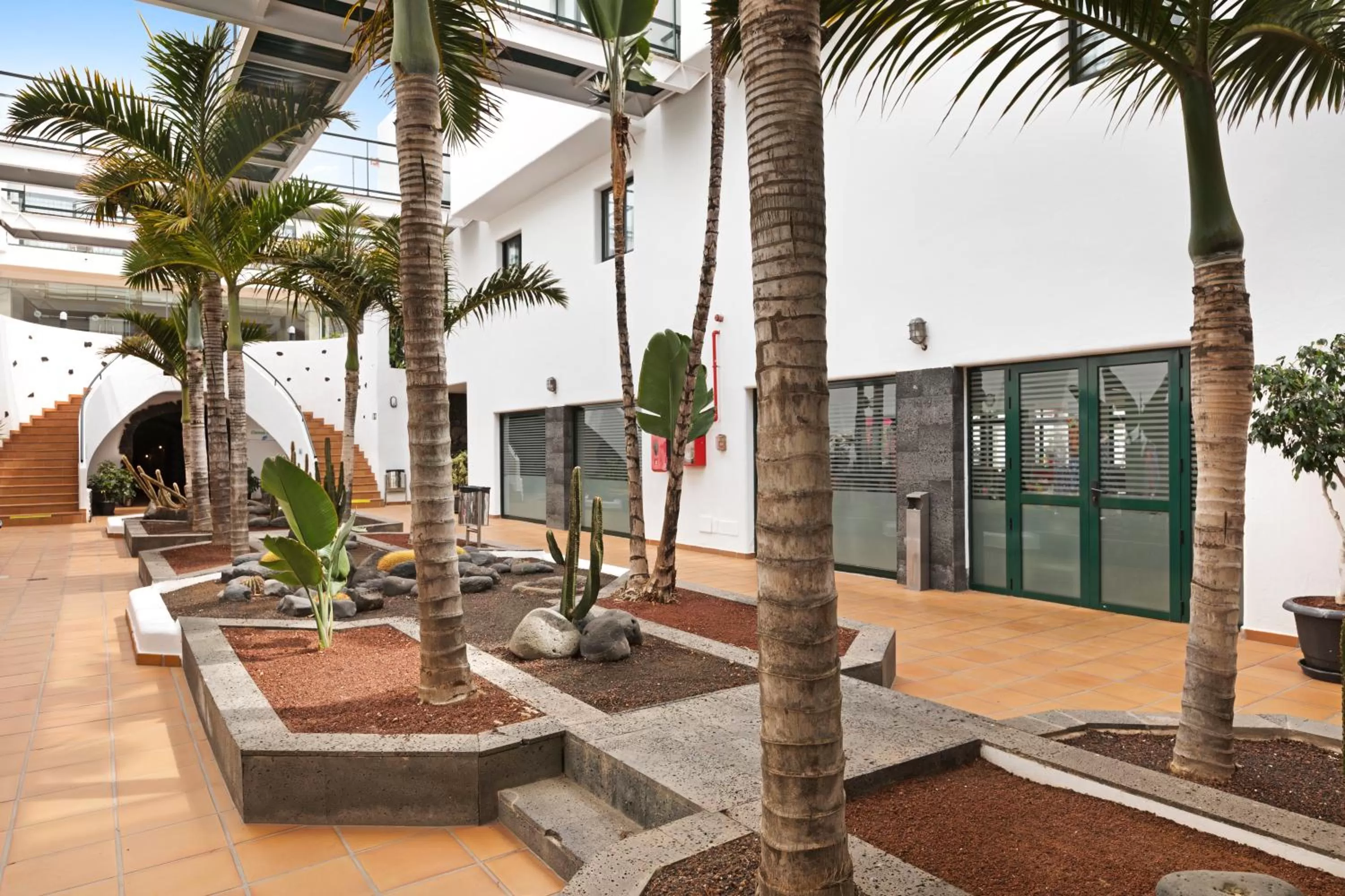 Patio in Hotel THB Flora