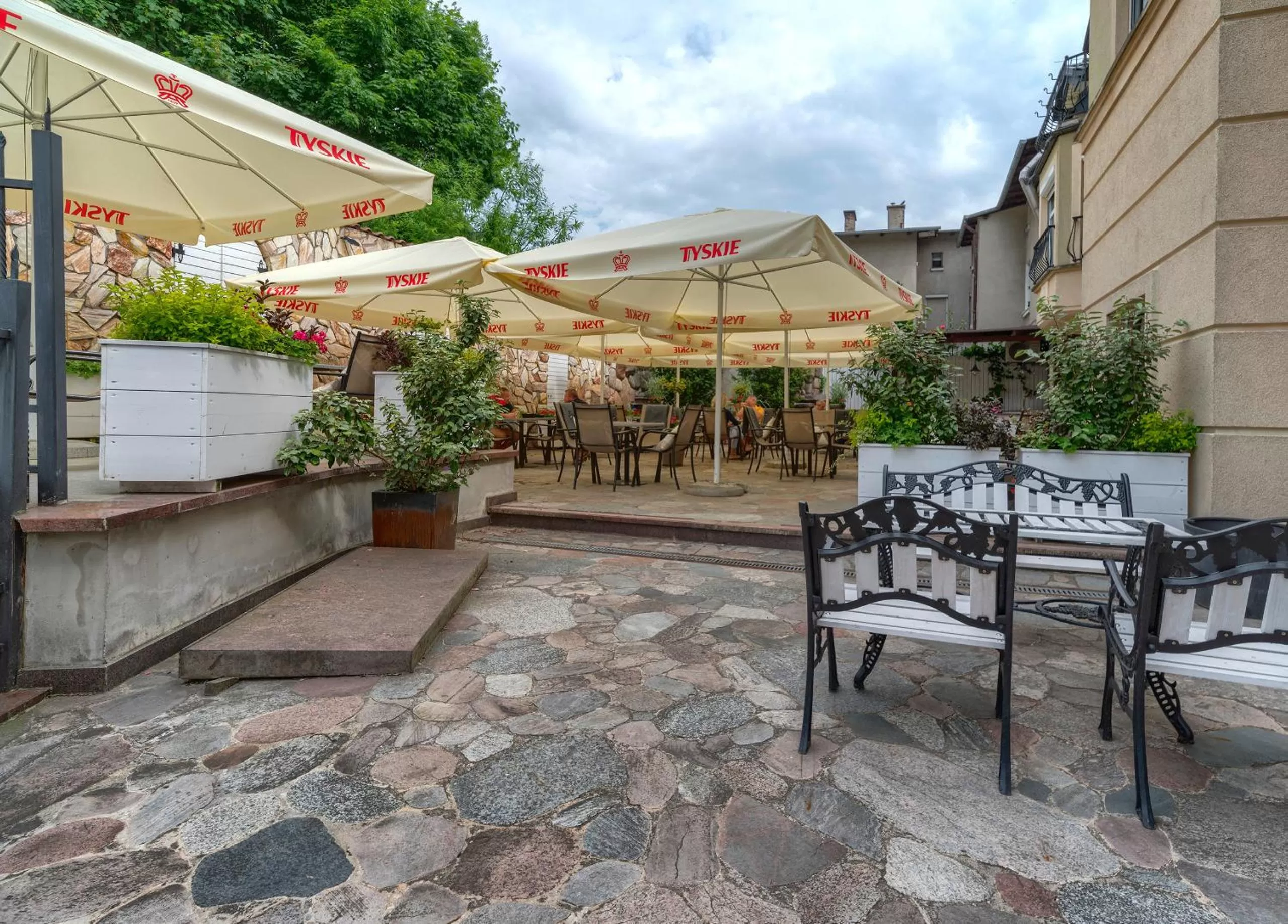 Patio in Villa Palladium