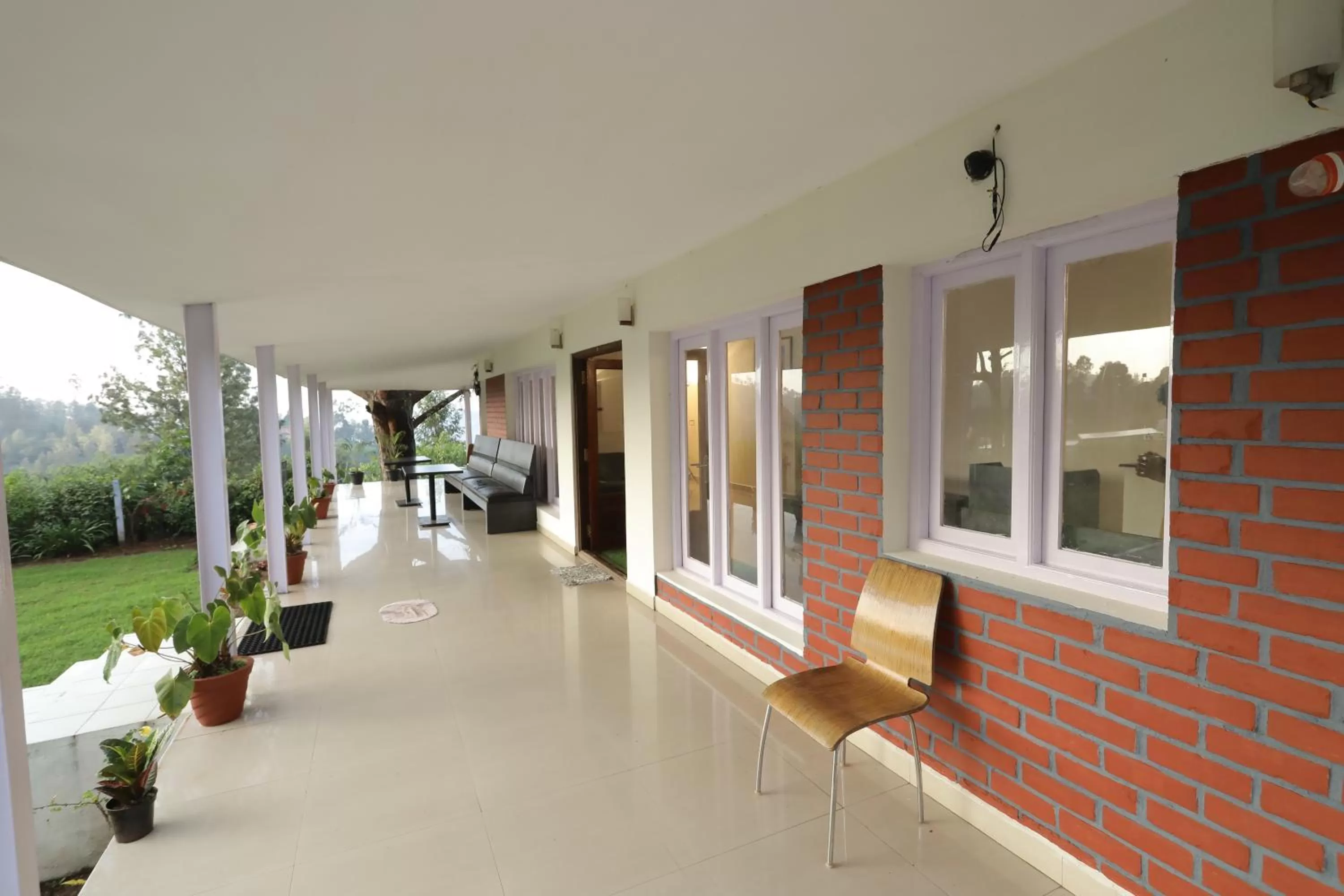 Patio in Nilgiris Inn By Lexstays Kotagiri, Ooty