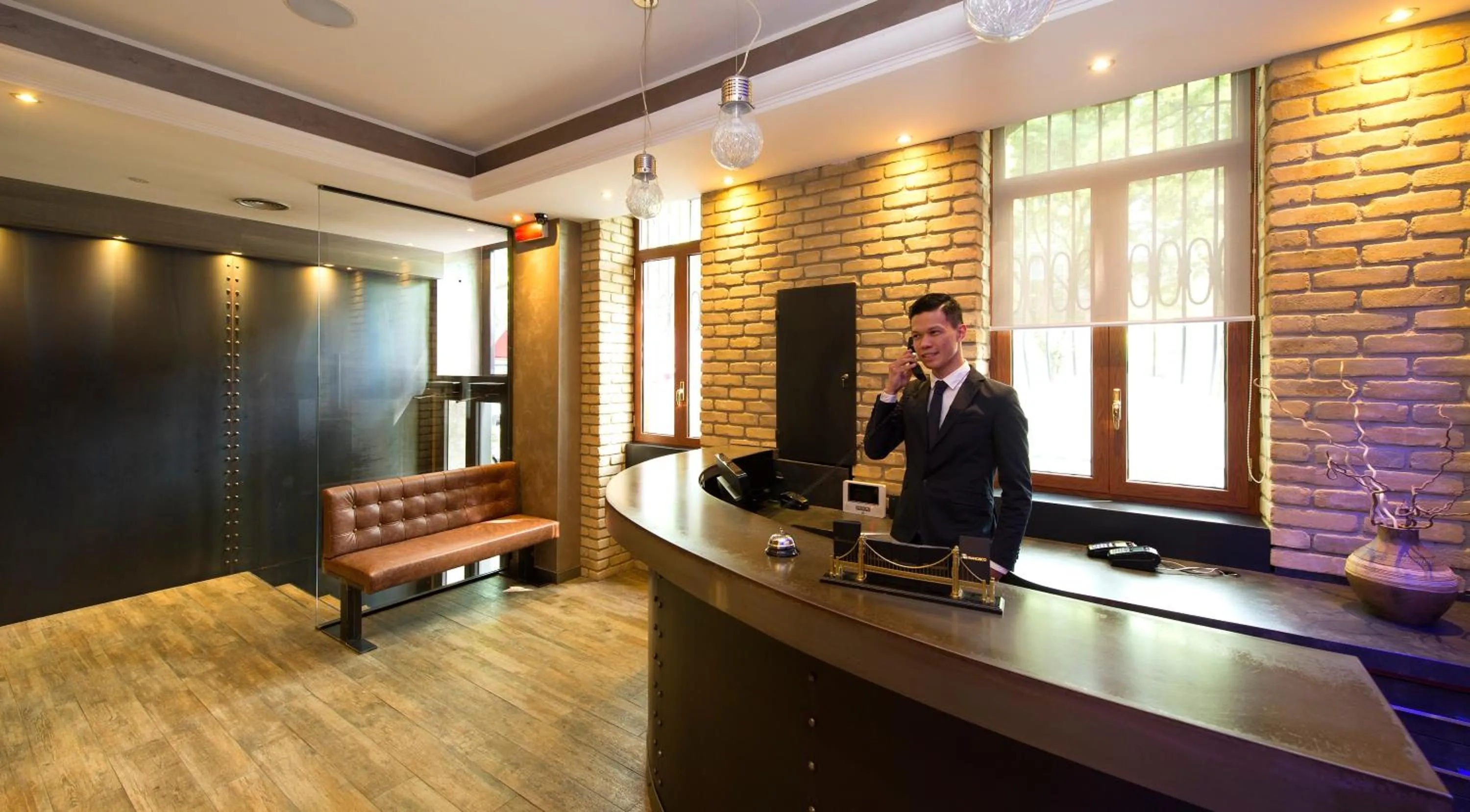 Lobby or reception in Hotel San Francisco