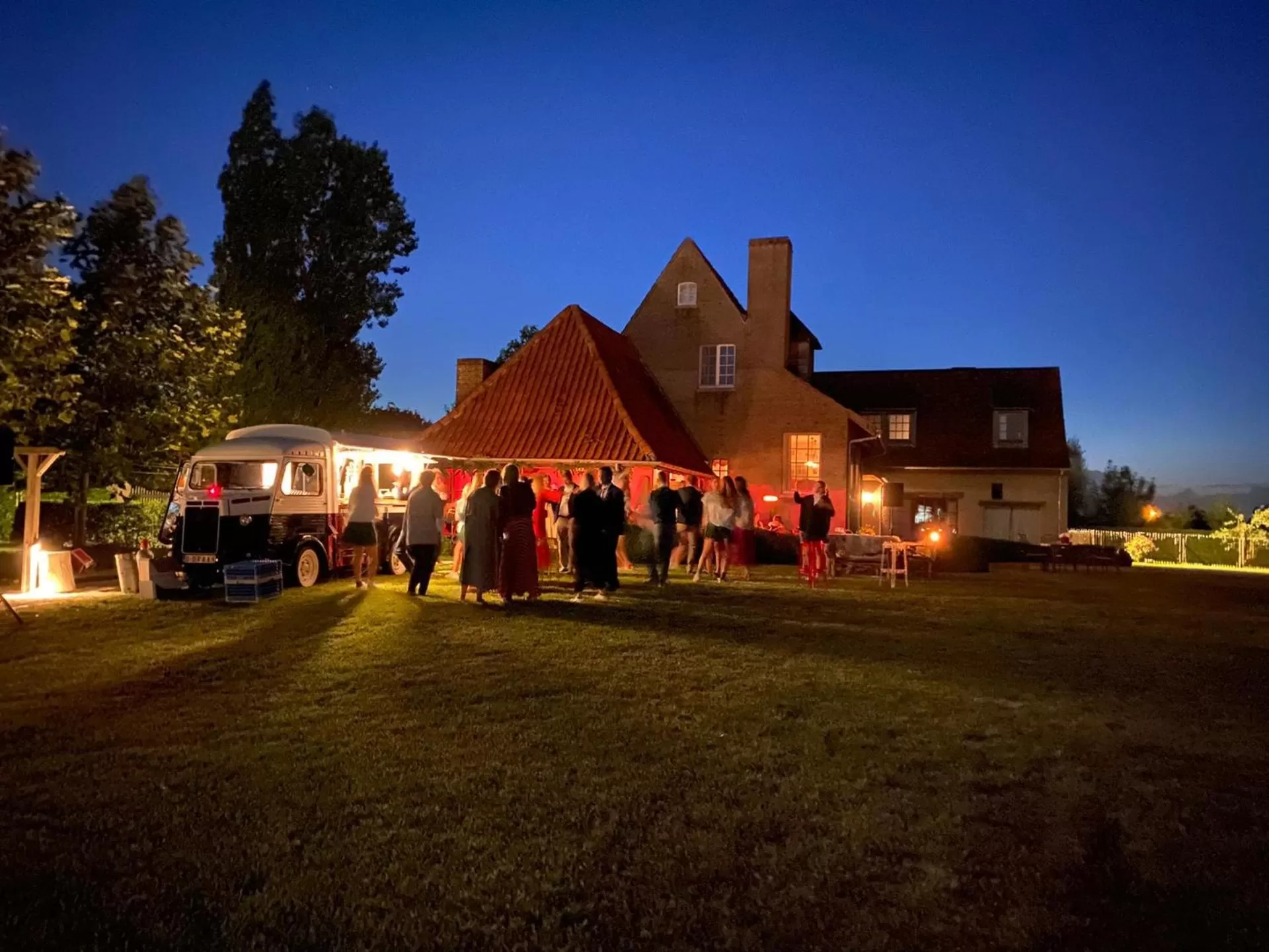 Property building in Logie Marie with hottub in the garden