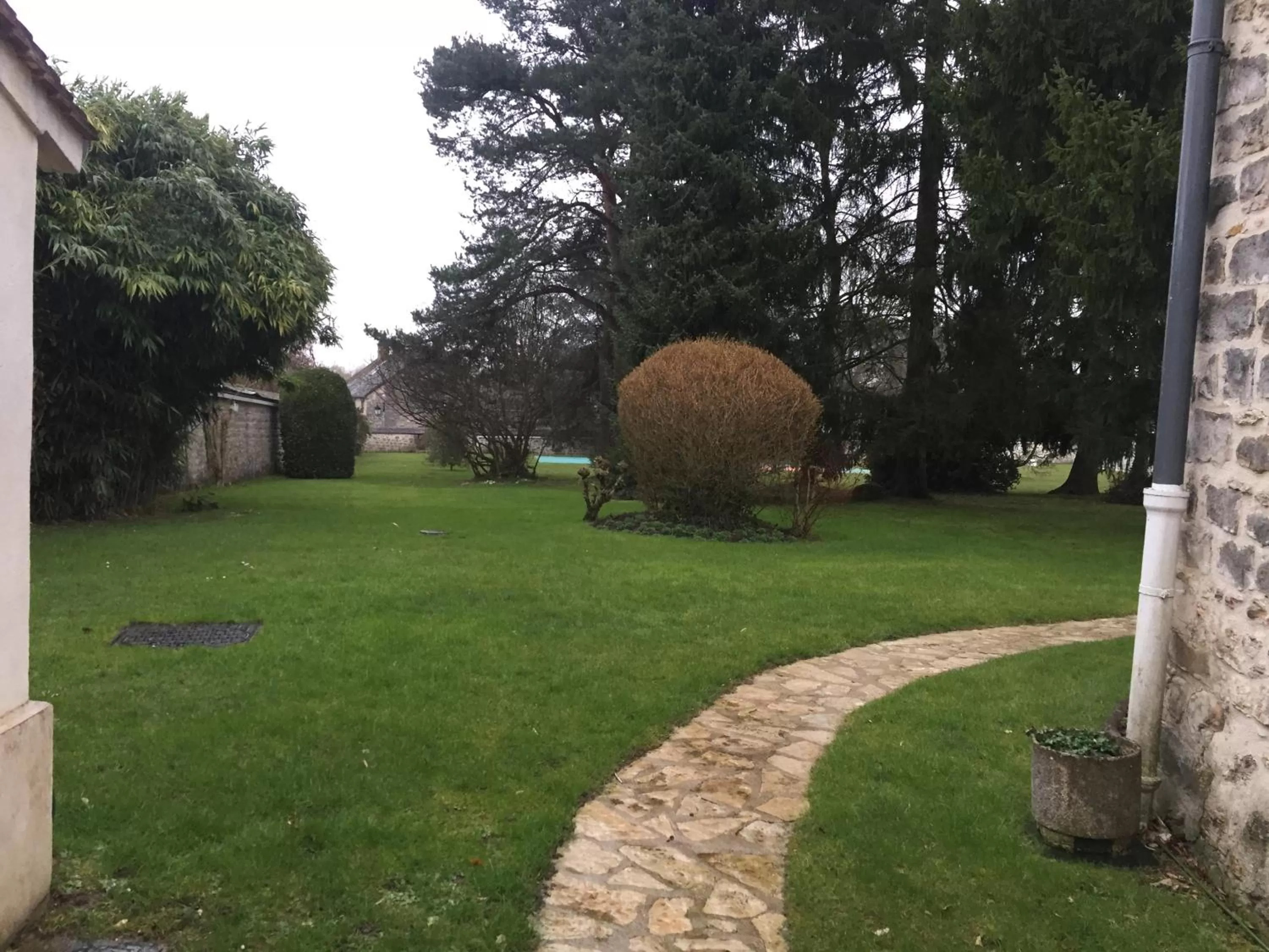 Garden in la ferme des ruelles
